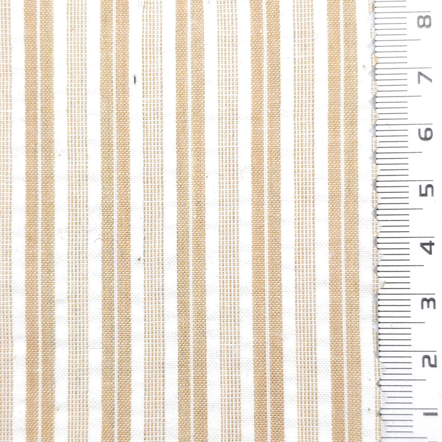 1: Beige-2: Pale Pink-3: Pale Green-4: Pale Yellow-5: Black - Dobby Stripe Woven Cotton Poly Shirting Fabric - FAB 1859