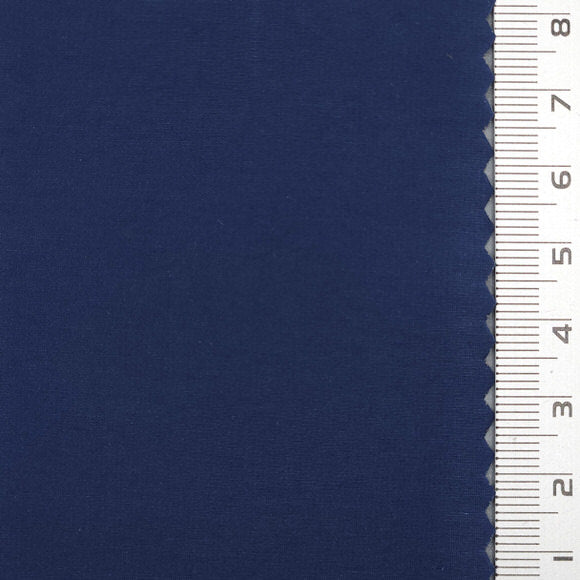 Light Weight Solid Plain Nylon Spandex Cotton Woven Fabric - FAB 1731 - 1.Navy Blue