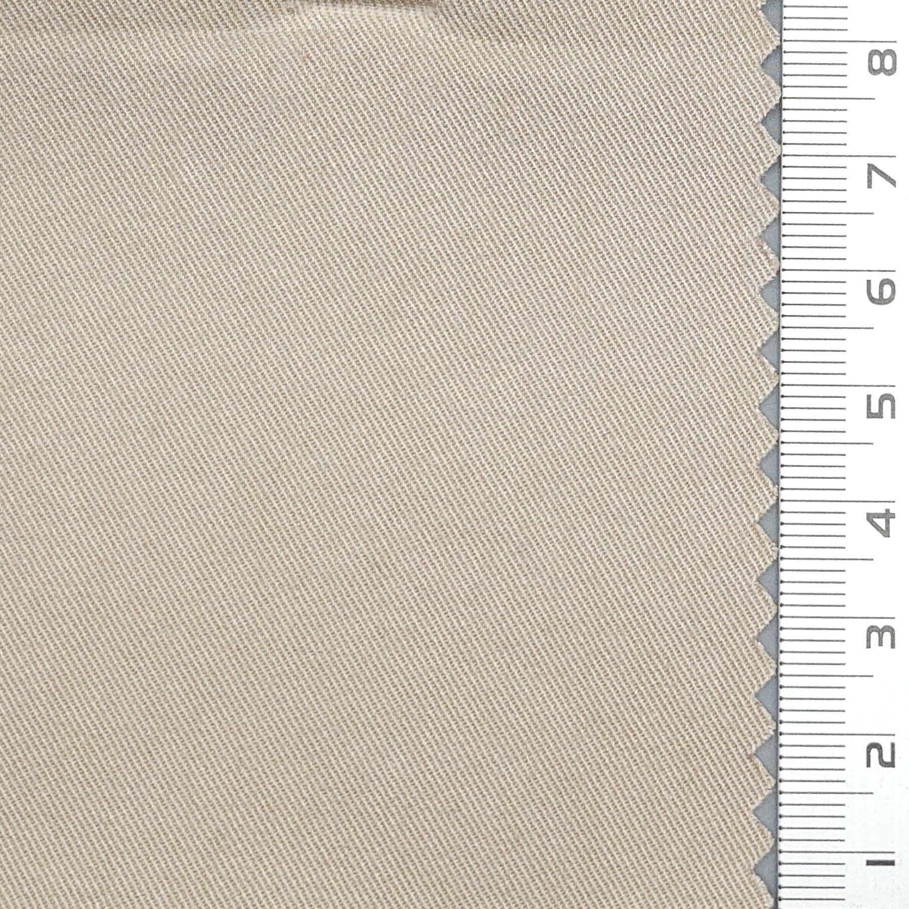 Solid Twill Enzyme Washing Cotton Tencel Woven Fabric - FAB 1665 - 1.Tea