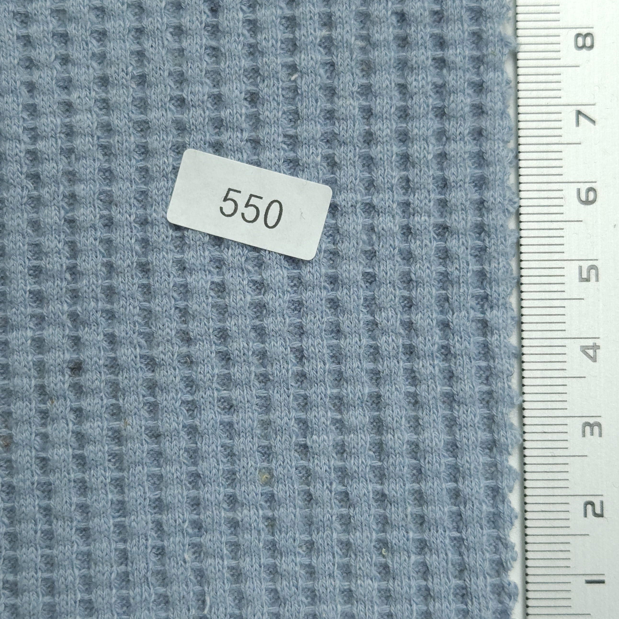 Rib Cotton Spandex Knit - FAB 1360 - 1.Air Force Blue