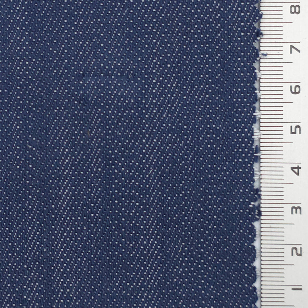 Navy Blue Slim Non-fade Cotton Woven Fabric - FAB1839