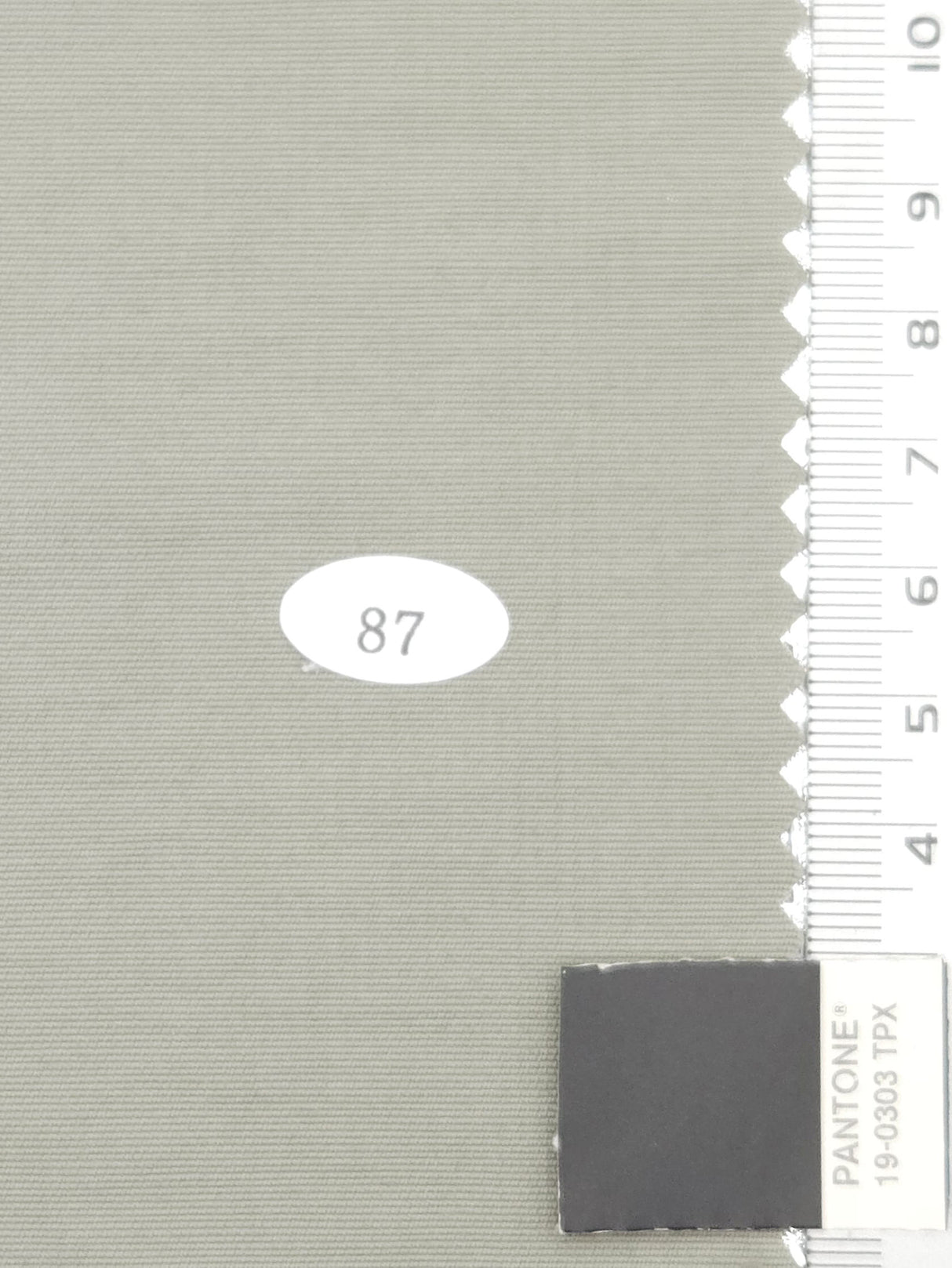 Solid Recycled Nylon Cotton Woven Fabric - FAB1709 - 1.Grey Cloud-2.Coral Reef-3.Dawn Pink-4.Old Lace-5.Vanilla-6.Almond Frost-7.Tealish Blue-8.Charcoal-9.Black