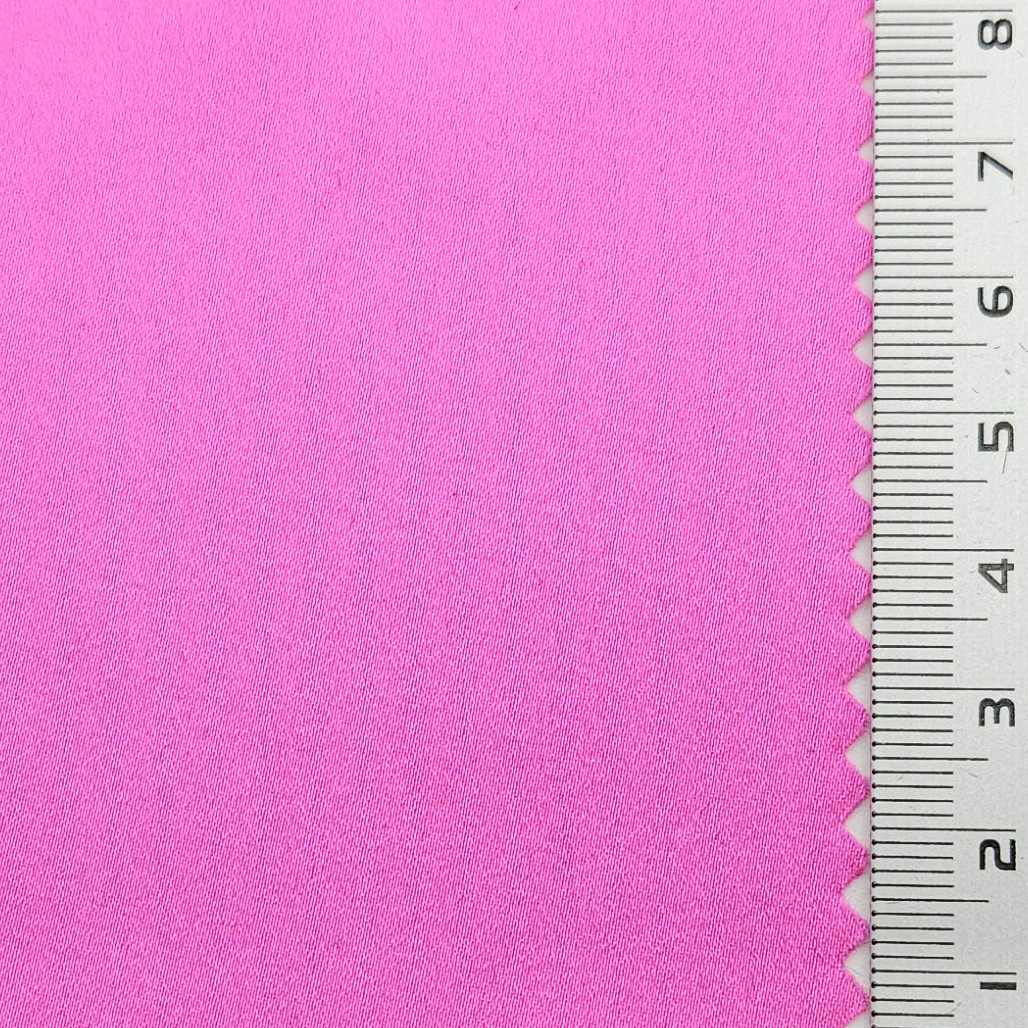 Solid Stretch Silk Spandex Woven Fabric - FAB 1627 - 1.Hot Pink