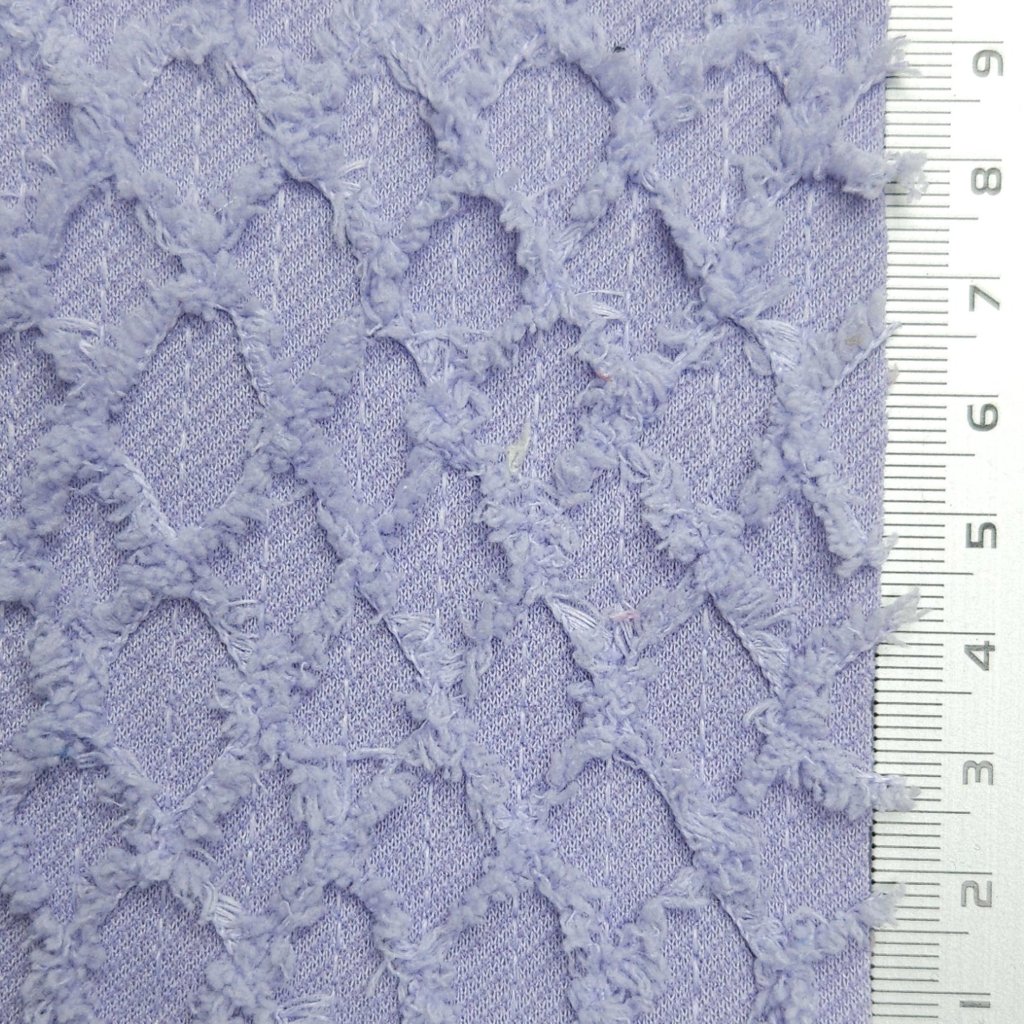 Solid Diamond Polyester Spandex Knit Fabric - FAB 1582 - 1.Perano