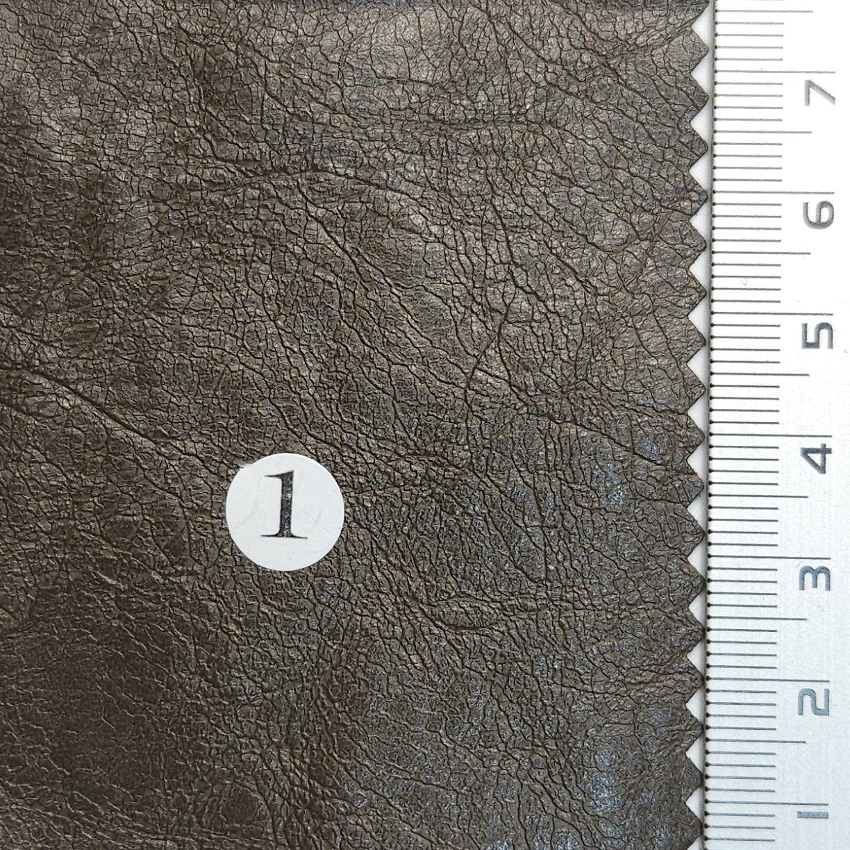 Solid Leather Polyurethane Nylon Rayon Woven Fabric - FAB 1607 - 1.FAB1607-1