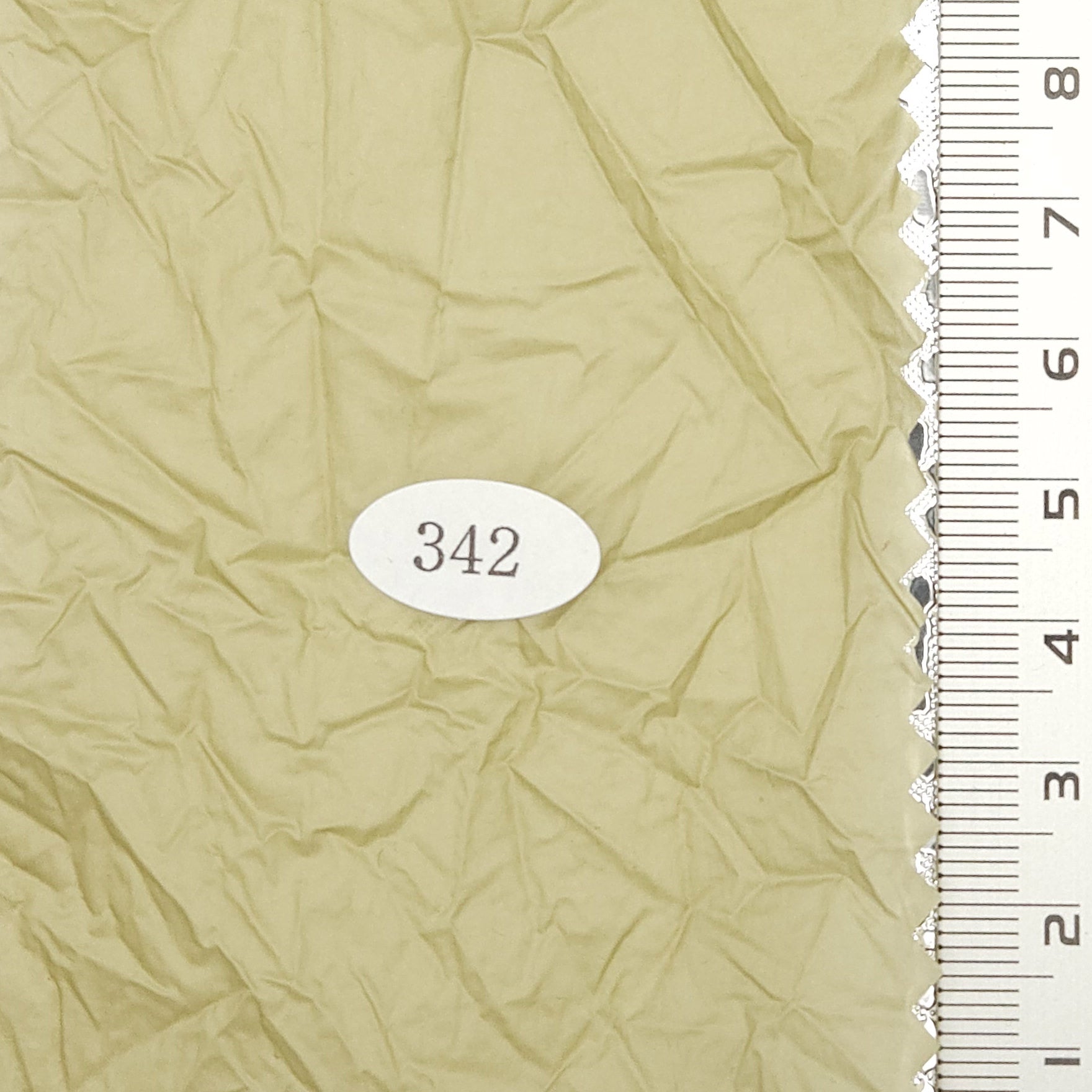 Solid Plain Wrinkle Recycled Nylon Woven Fabric - FAB 1706 - 1.Sorrell Brown