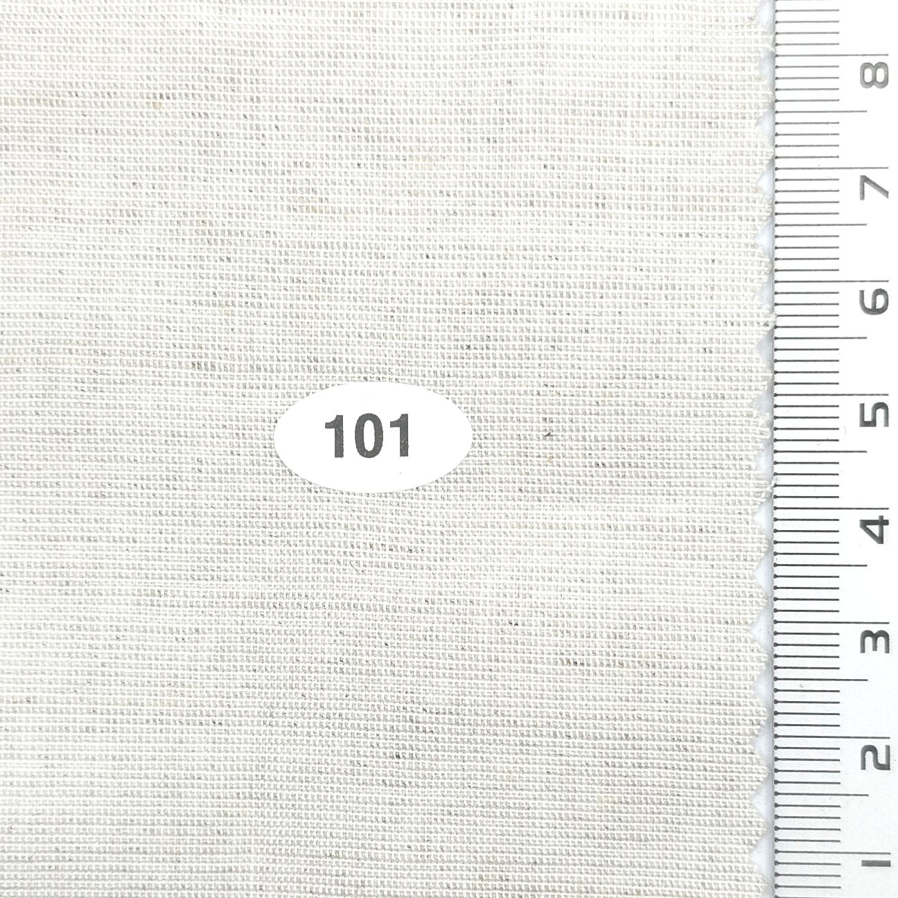 1: Light Gray-2: Slate Gray-3: Warm Gray-4: Dark Green-5: Peach - Linen Textured LR Woven Fabric - FAB 1853