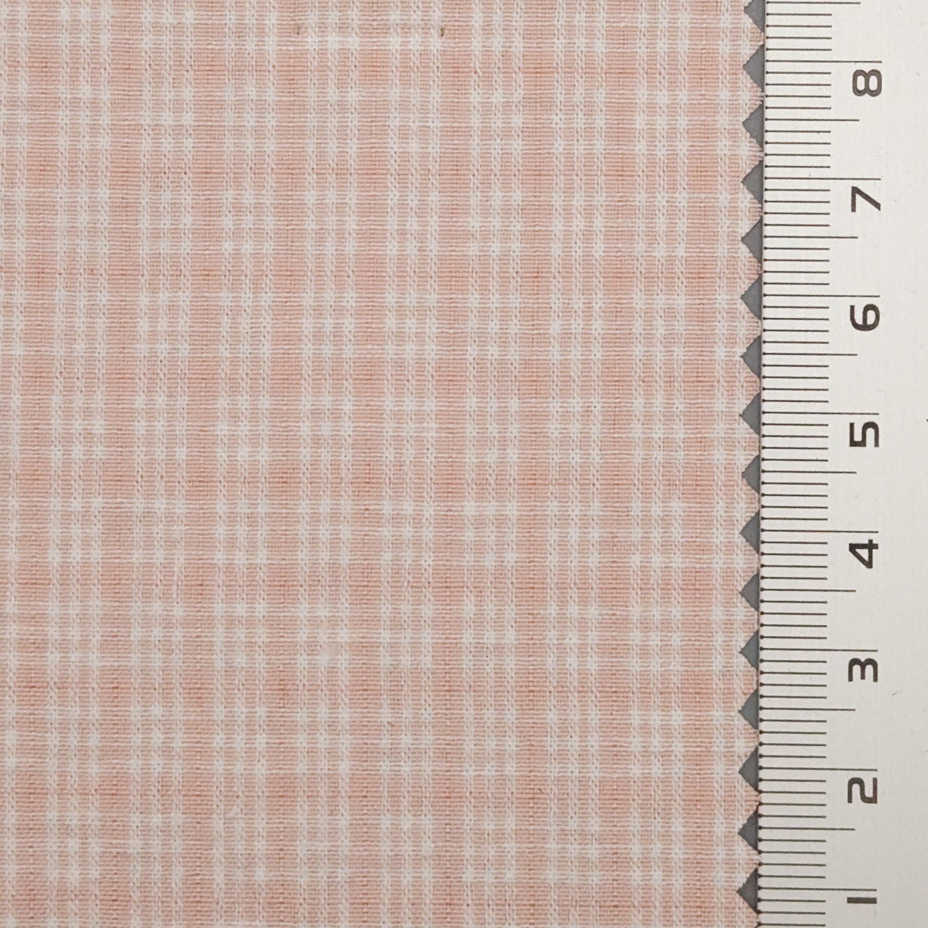 1.Soft Peach-2.Spring Wood-3.Onahau-4.Green-5.Yellow - Check Cotton Woven Fabric - FAB 1549