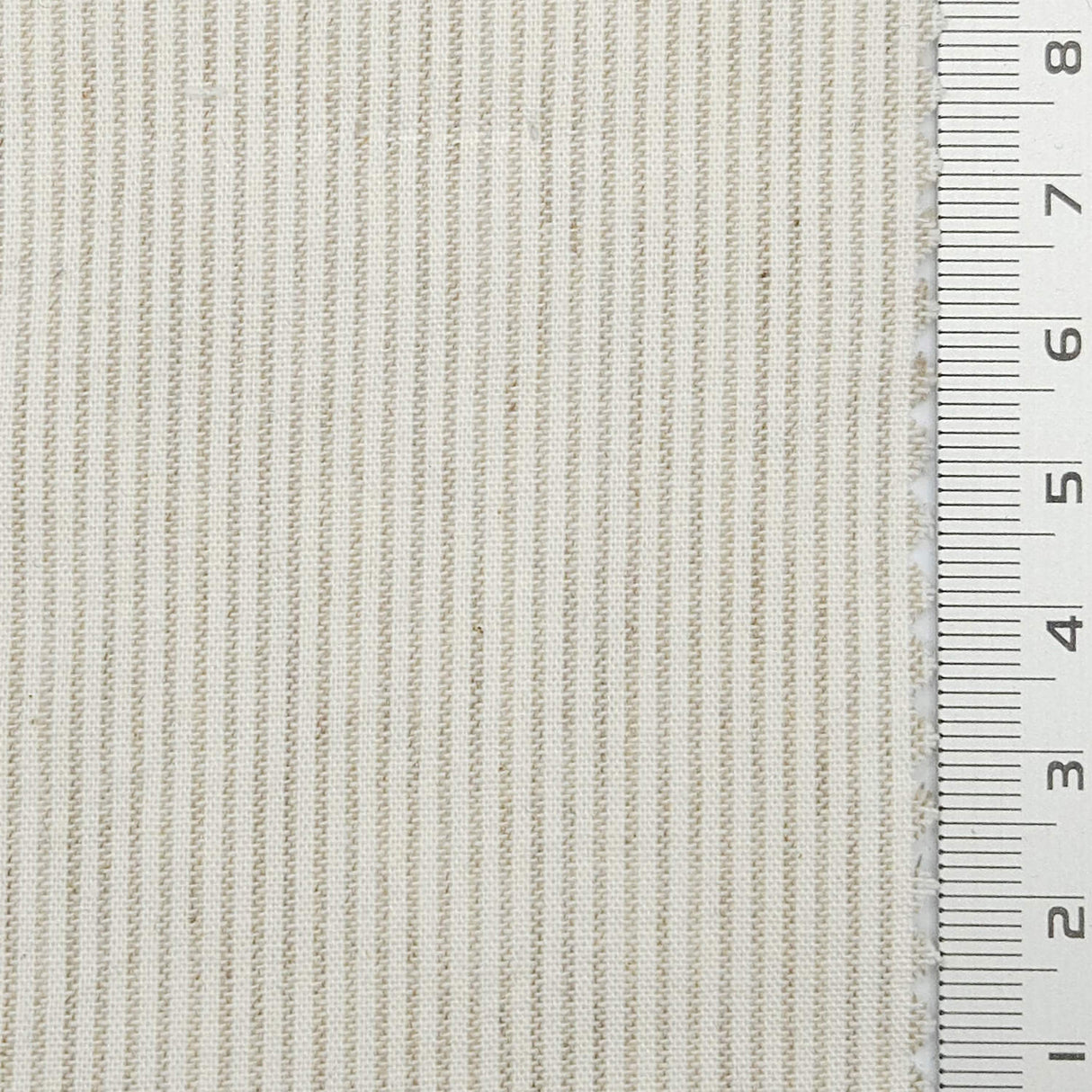 Pin Stripe Plain Cotton Woven Fabric - FAB1796 - 1.Ivory-2.Pearl-3.Light Blue-4.Light Pink-5.Pale Yellow-6.Gray-7.Medium Gray-8.Light Blue-9.Light Pink-10.Light Gray