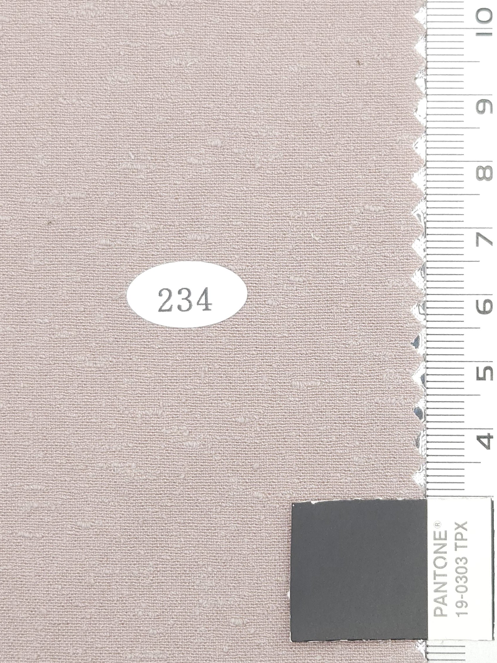 Solid Enzyme Recycled Slub Washing Polyester Rayon Cotton Woven Fabric - FAB 1712 - 1.Soft Amber