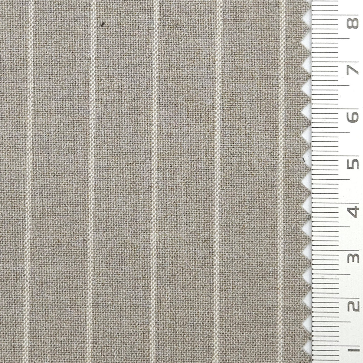 1.Tan-2.Light Gray-3.Dark Gray-4.Charcoal-5.Navy Blue - Chalk Stripe Plain Polyester Spandex Rayon Woven Fabric - FAB 1781
