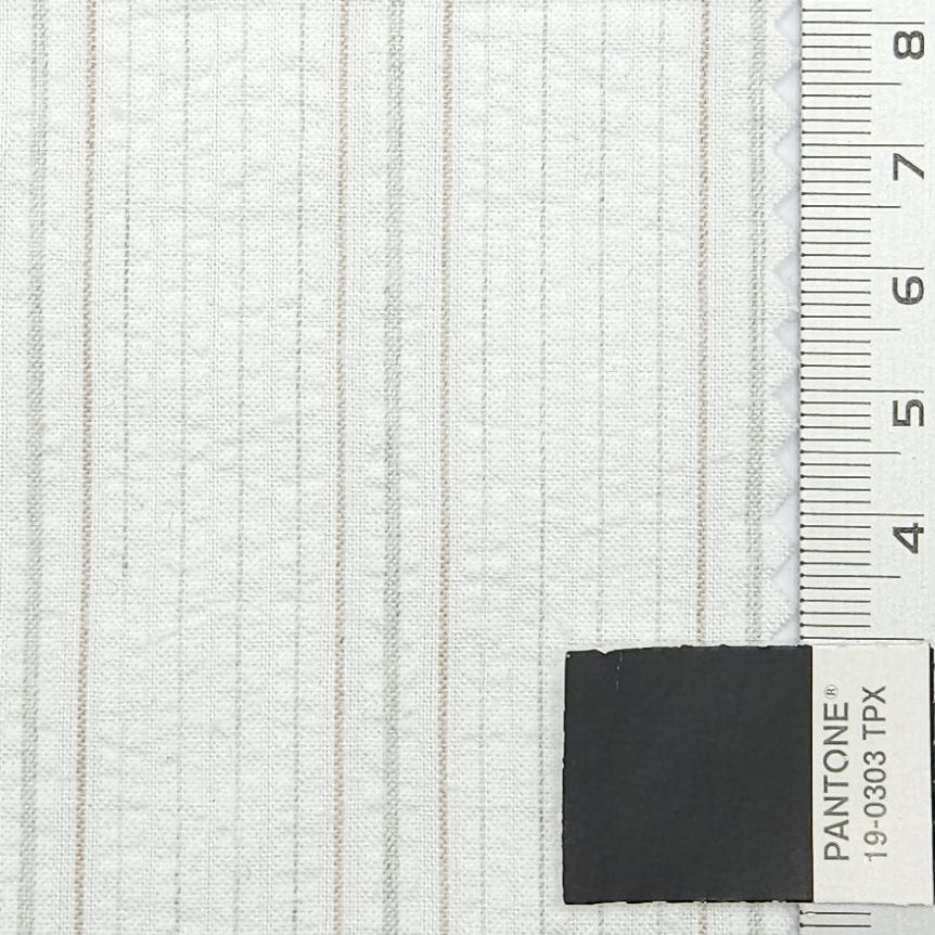 Shadow Stripe YarnDyed Cotton Woven Fabric - FAB 1743 - 1.Multi
