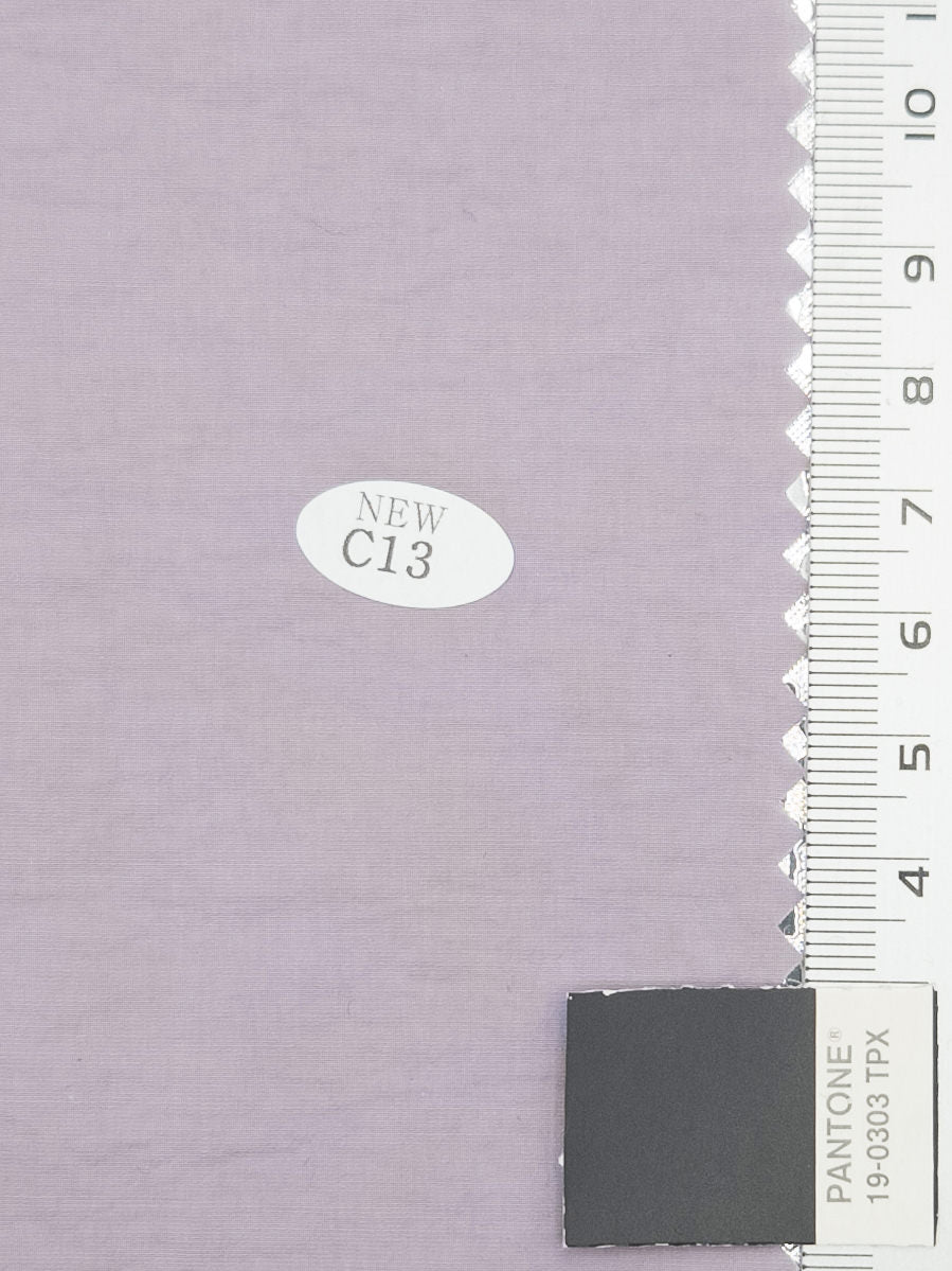 Solid Recycled Nylon Cotton Re-Nylon Woven Fabric - FAB1713 - 1.PInk Swan-2.Geyser-3.Light Grey-4.Dust Storm-5.Pearl Bush-6.Bone-7.Pale Chestnut-8.Ivory-9.Oyster Pink-10.Soft Amber