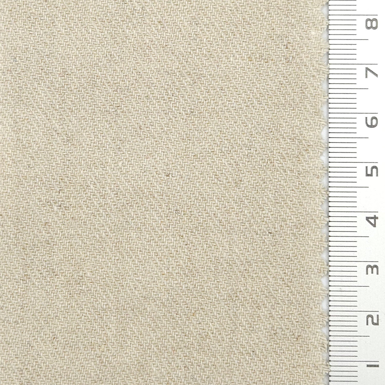 1.Light beige-2.Light blue-3.Steel blue-4.Medium gray-5.Black - 11 Count Solid Twill Cotton Linen Woven Fabric - FAB 1784