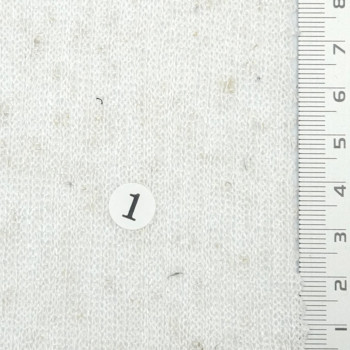 Like Pleated Solid Rib Linen Polyester Knit Fabric - FAB1768 - 1.Ivory-2.Ecru-3.Blush pink-4.Sky blue-5.Butter yellow-6.Sage green-7.Lilac-8.Warm gray-9.Heather gray-10.White