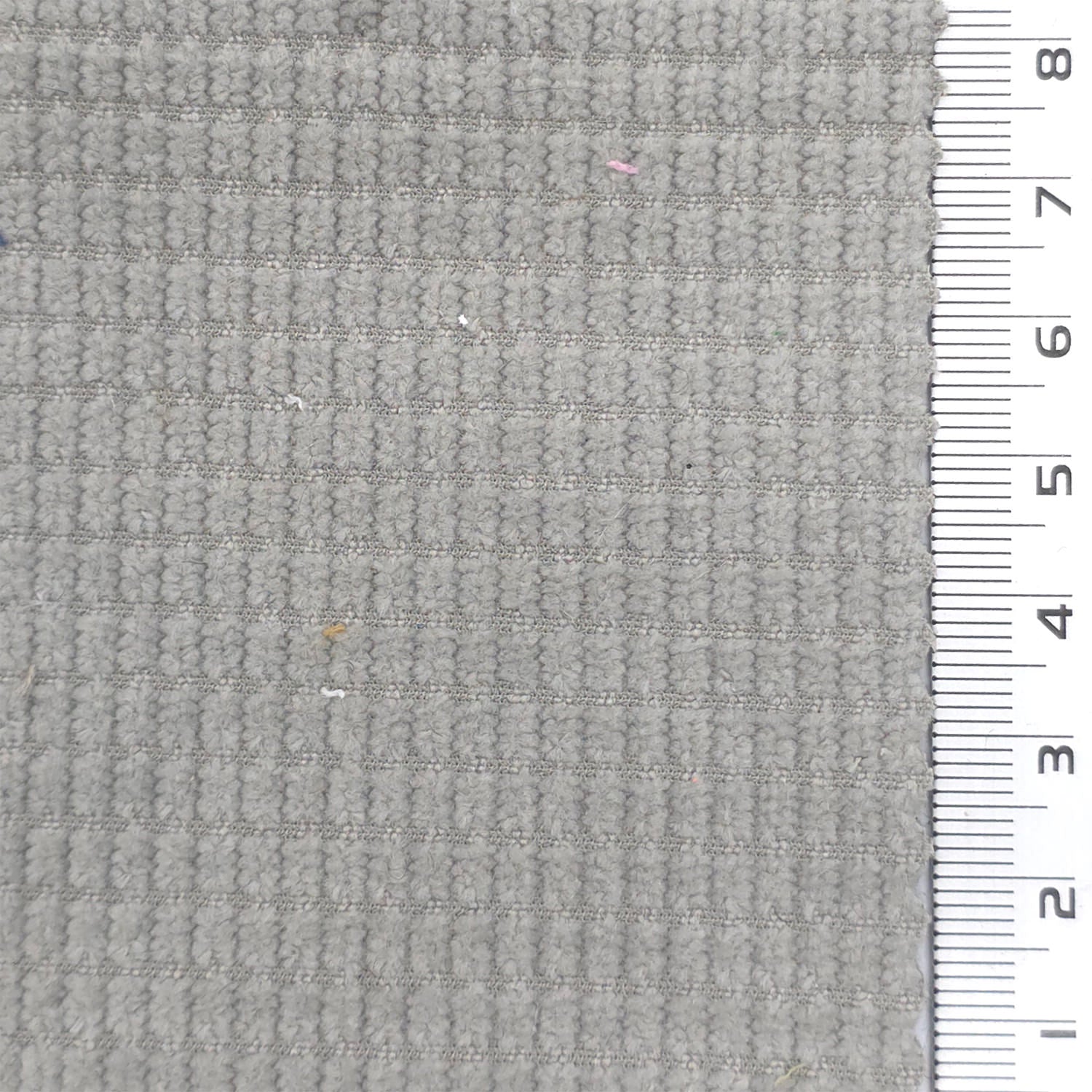 Warm Gray - 8 Wale Textured Corduroy Poly Woven Fabric - FAB1874
