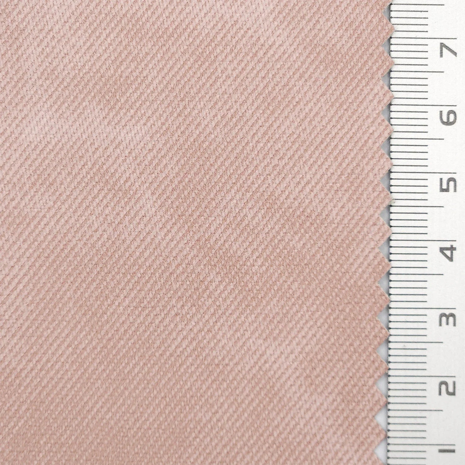 Washing effect Twill Denim Polyurethane Rayon Woven Fabric - FAB 1763 - 2.Light pink