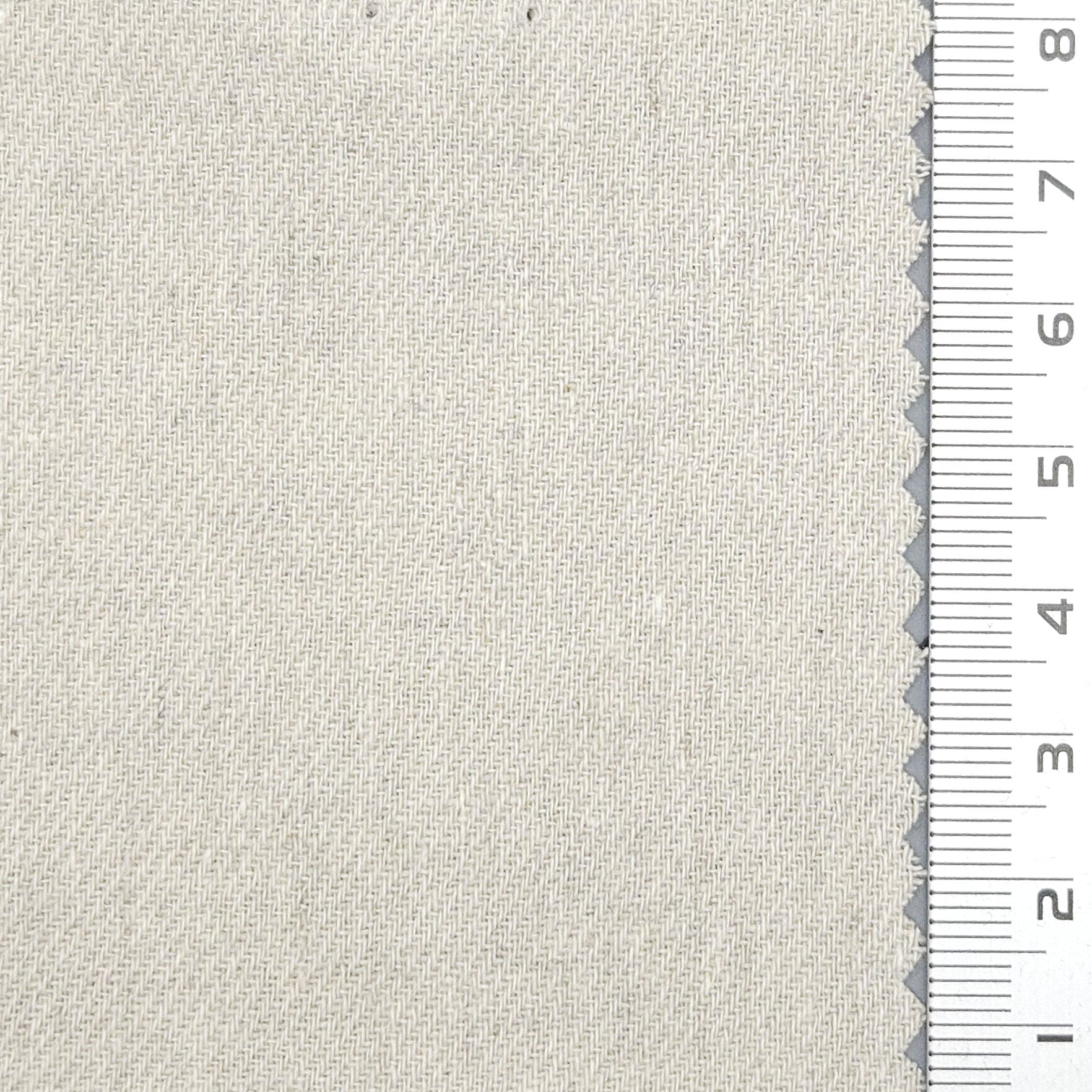 Solid Enzyme Washing Cotton Linen Woven Fabric - FAB 1663 - 20.White Pointer
