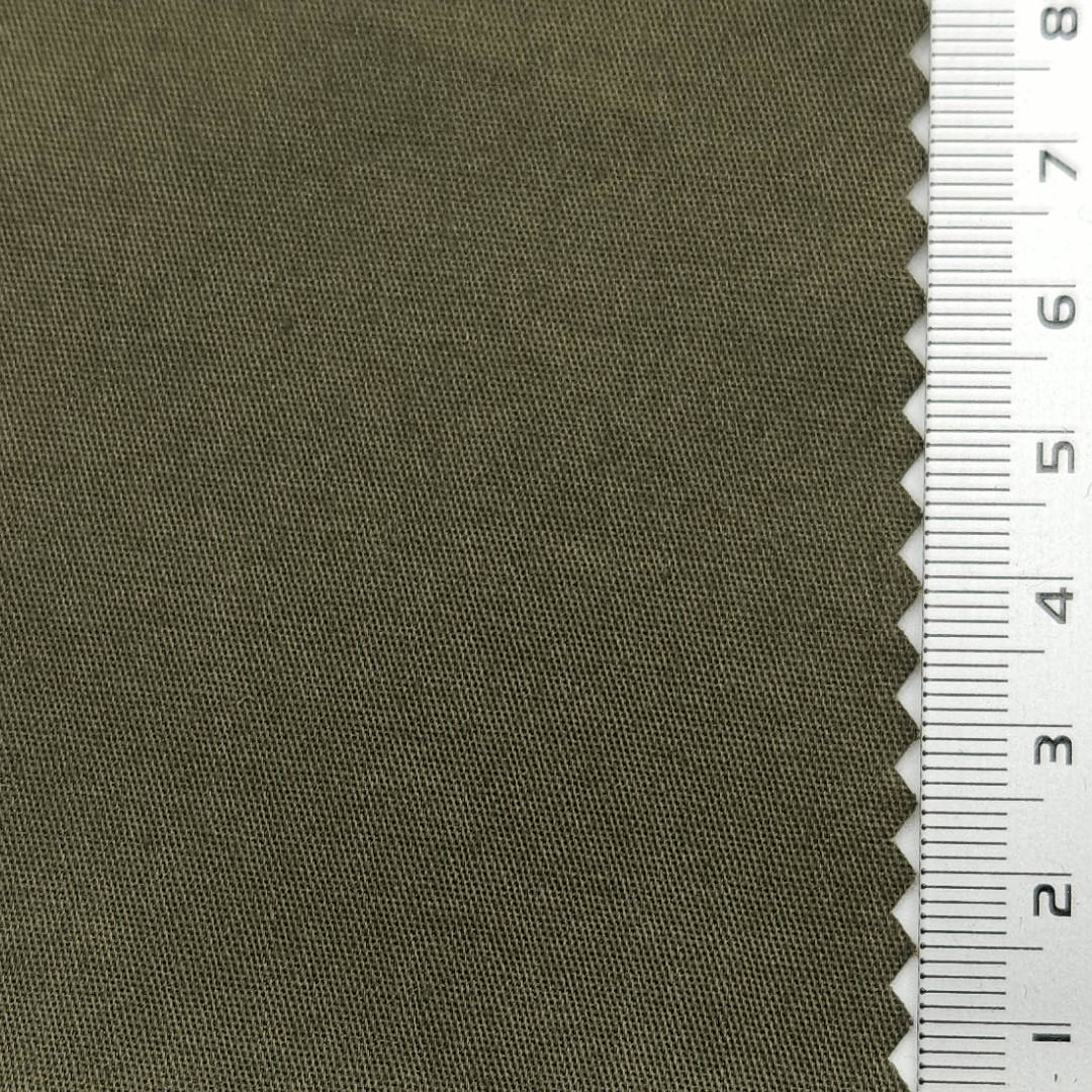 Solid Enzyme Washing 32s Cotton Spandex Woven Fabric - FAB1651 - 1.Travertine-2.Sisal-3.Forget Me Not-4.Loafer-5.Milk White-6.White-7.Bizarre-8.Gainsboro-9.Grey Nurse-10.Zumthor