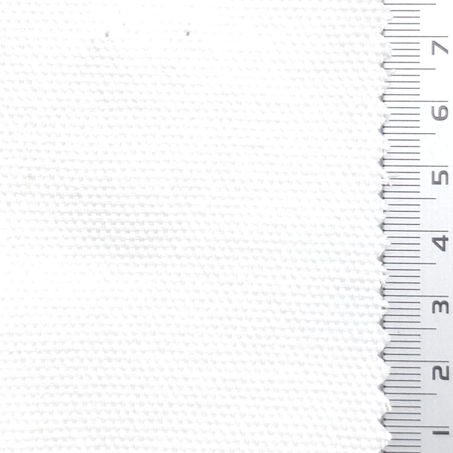 Solid 7 Count Cotton Oxford Woven Fabric - FAB1981 - White