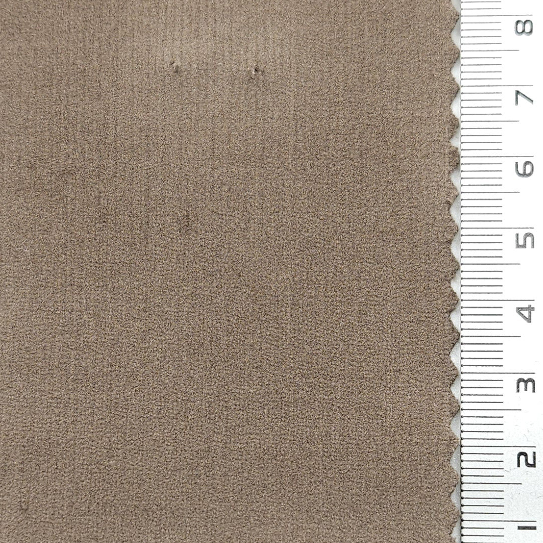 21 Wale Solid Corduroy Spandex Cotton Woven Fabric - FAB 1654 - 20.Squirrel