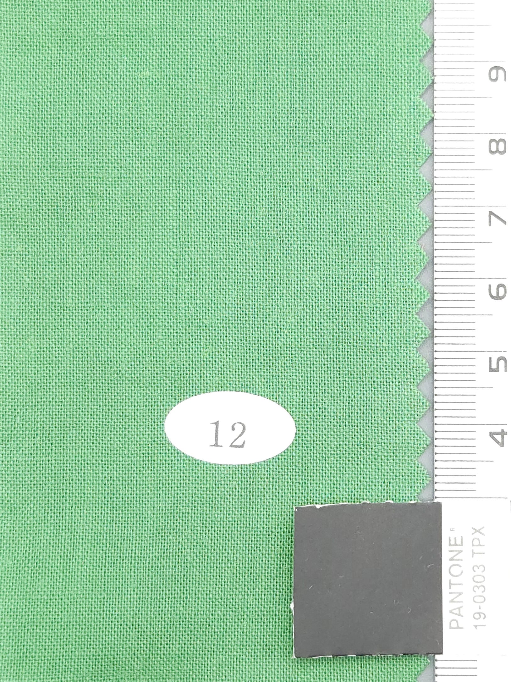 Linen Cotton Woven Fabric - FAB 1267 - 20.Frog Green