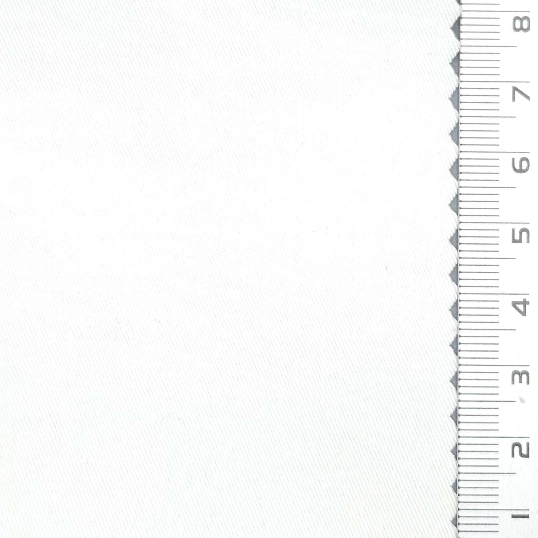 20s High Density Solid Enzyme Washing Spandex Cotton Woven Fabric - FAB 1664 - 20.White Smoke
