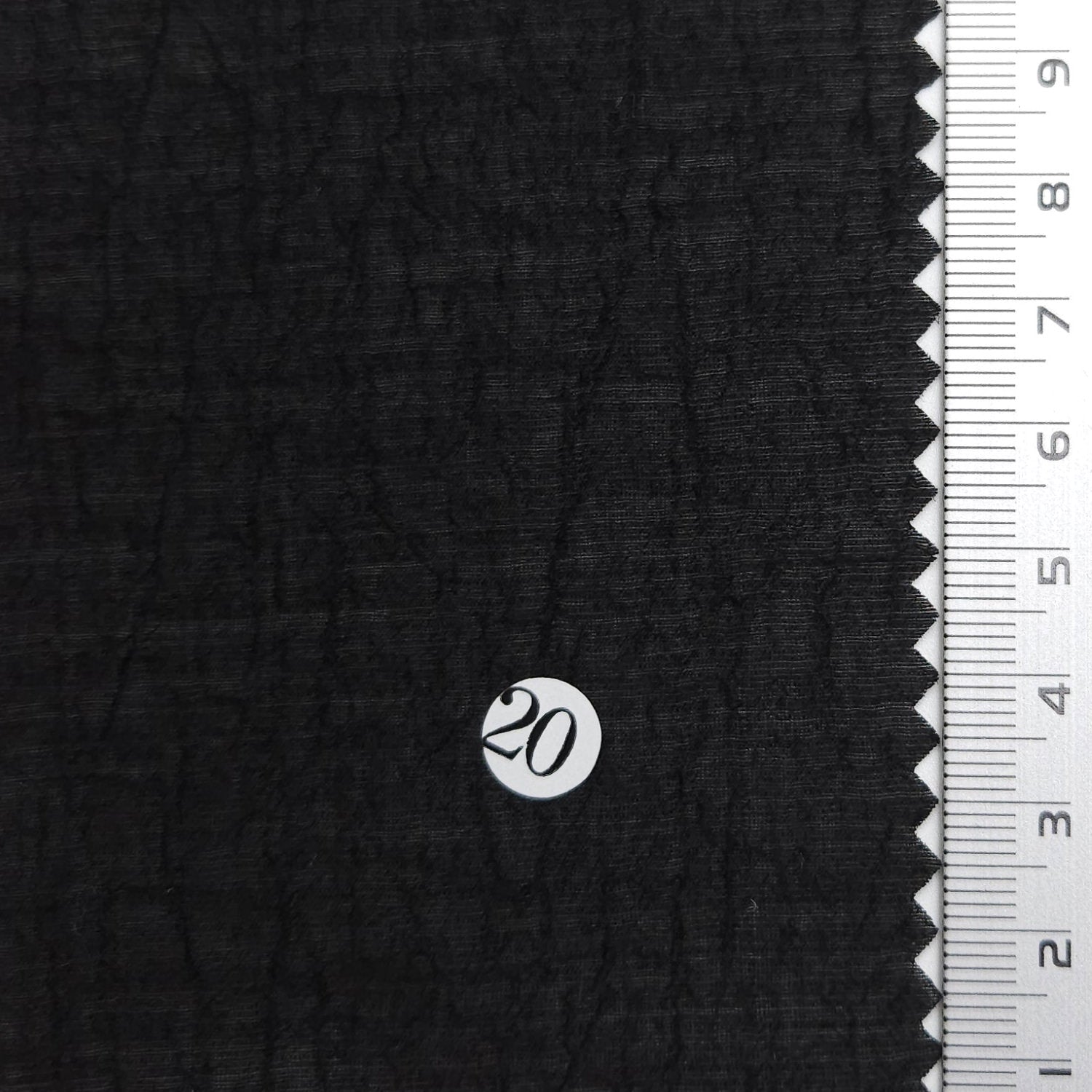 Nylon Tencel Crease Fabric - FAB 1283 - 20.Black