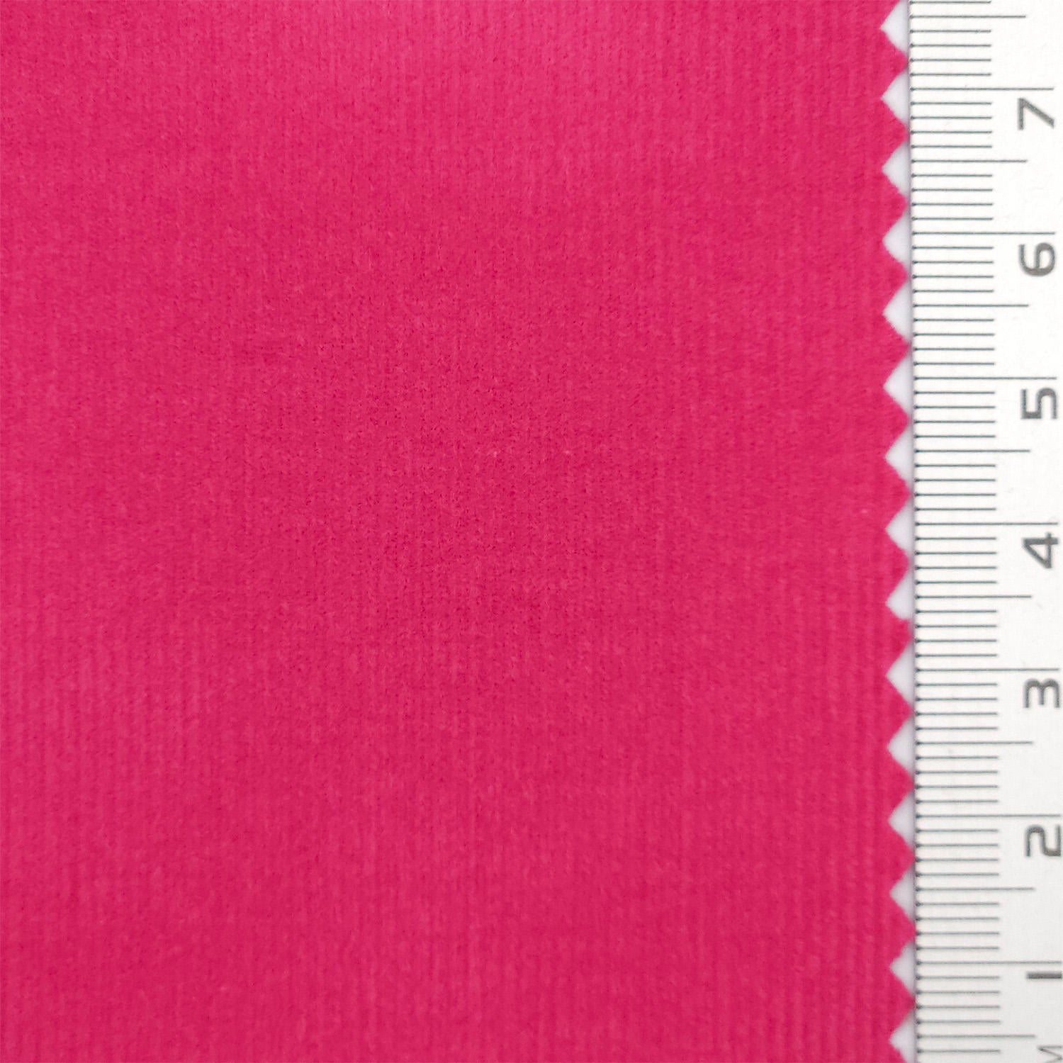 21 Wale Solid Corduroy Cotton Woven Fabric - FAB 1747 - 20.Hot pink