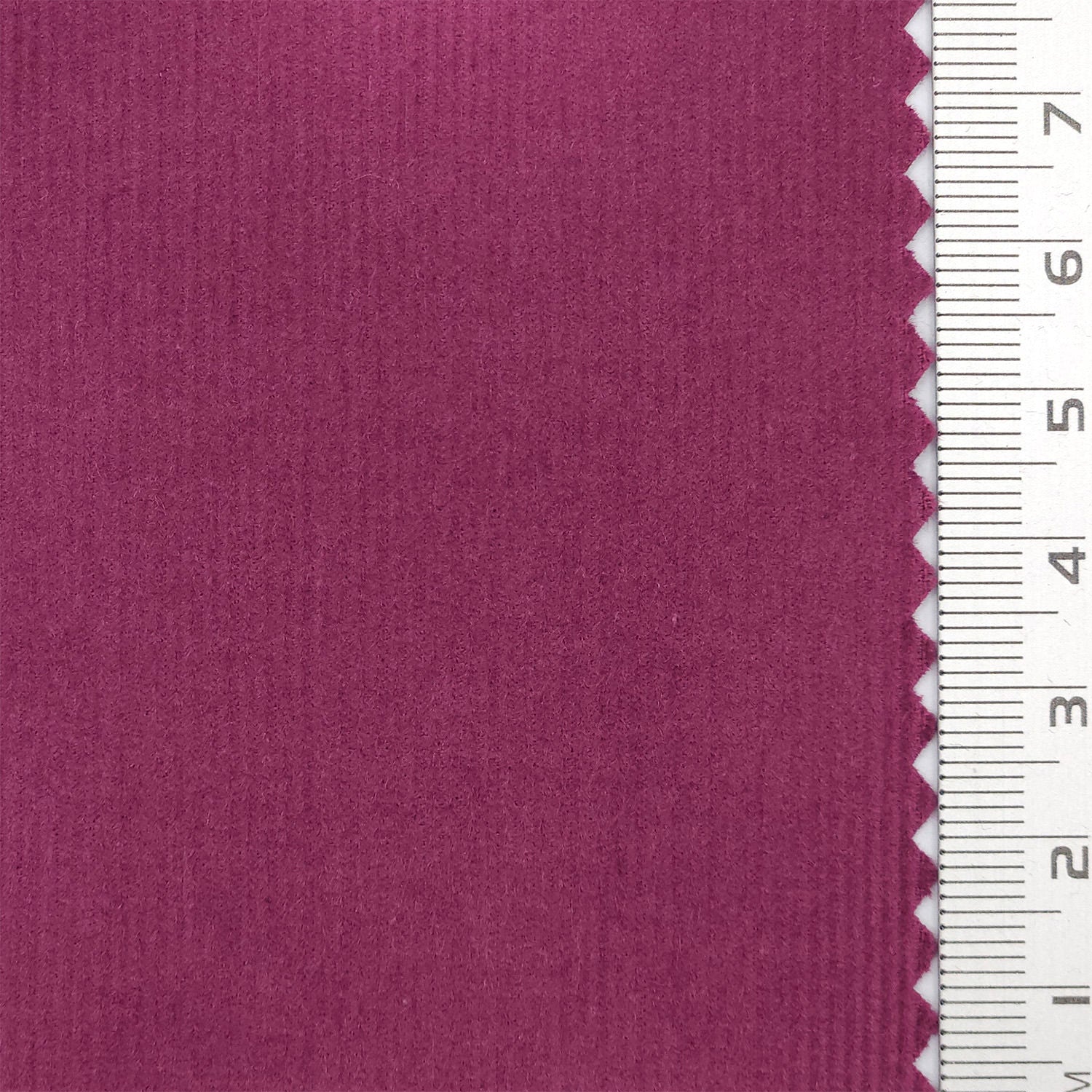 21 Wale Solid Corduroy Cotton Woven Fabric - FAB 1747 - 21.Purple