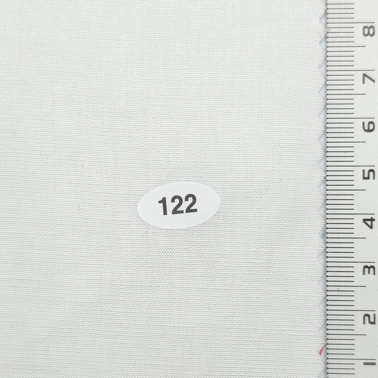 White - Linen Textured LR Woven Fabric - FAB1853