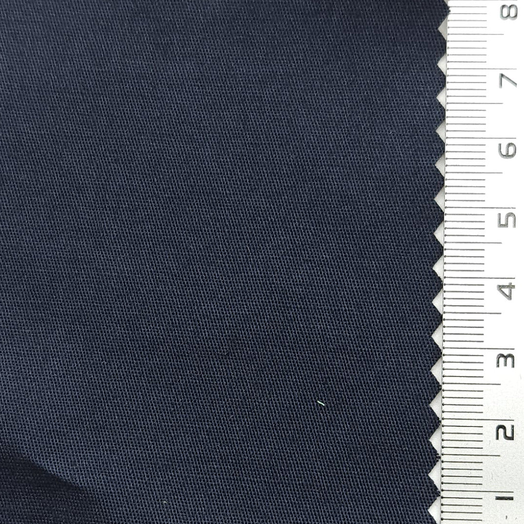 Solid Enzyme Washing 32s Cotton Spandex Woven Fabric - FAB 1651 - 22.Midnight Express
