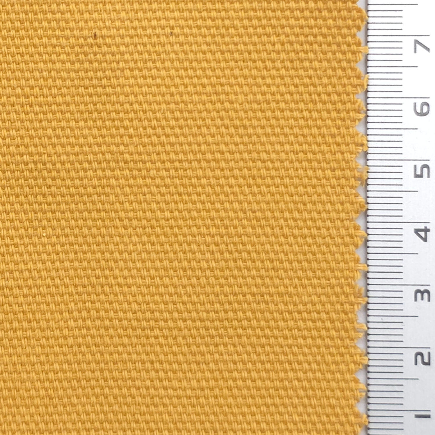 Solid 7 Count Cotton Oxford Woven Fabric - FAB1981 - Mustard