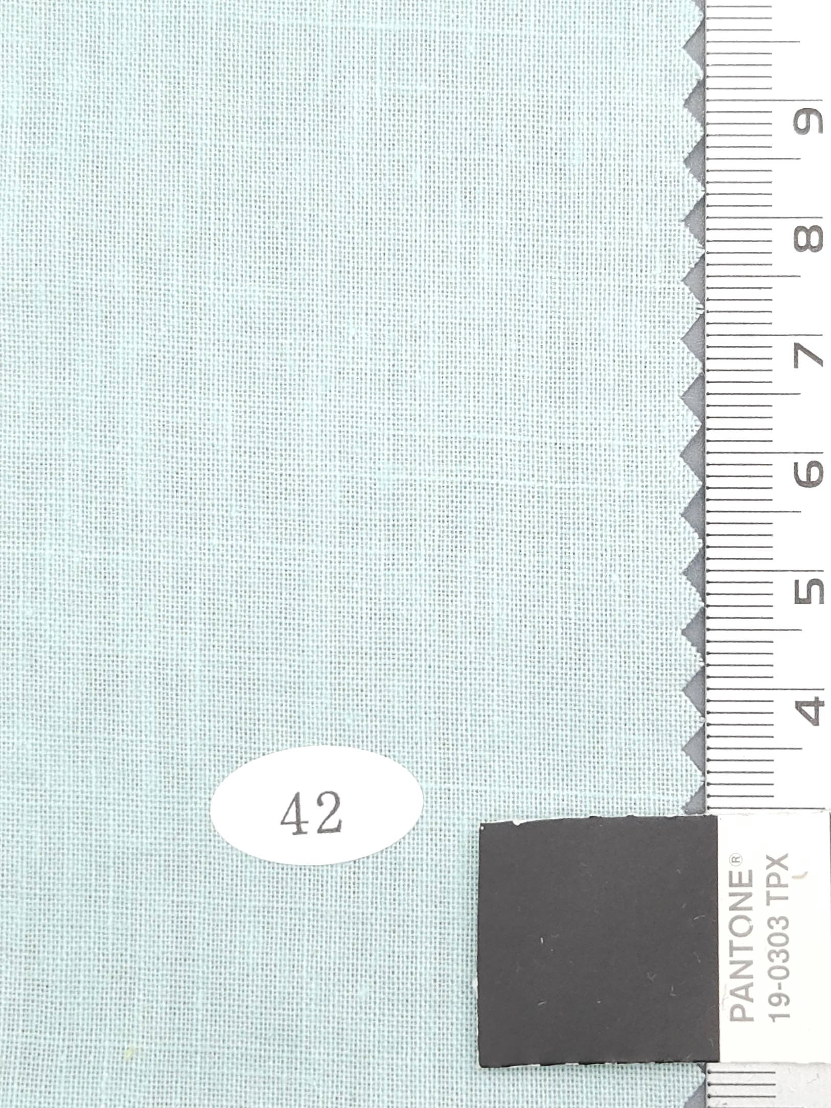 Linen Cotton Woven Fabric - FAB 1267 - 22.Mercury