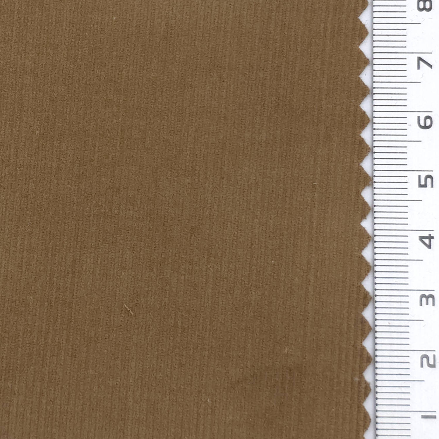 21 Wale Solid Corduroy Cotton Woven Fabric - FAB 1747 - V2-22: Olive Brown