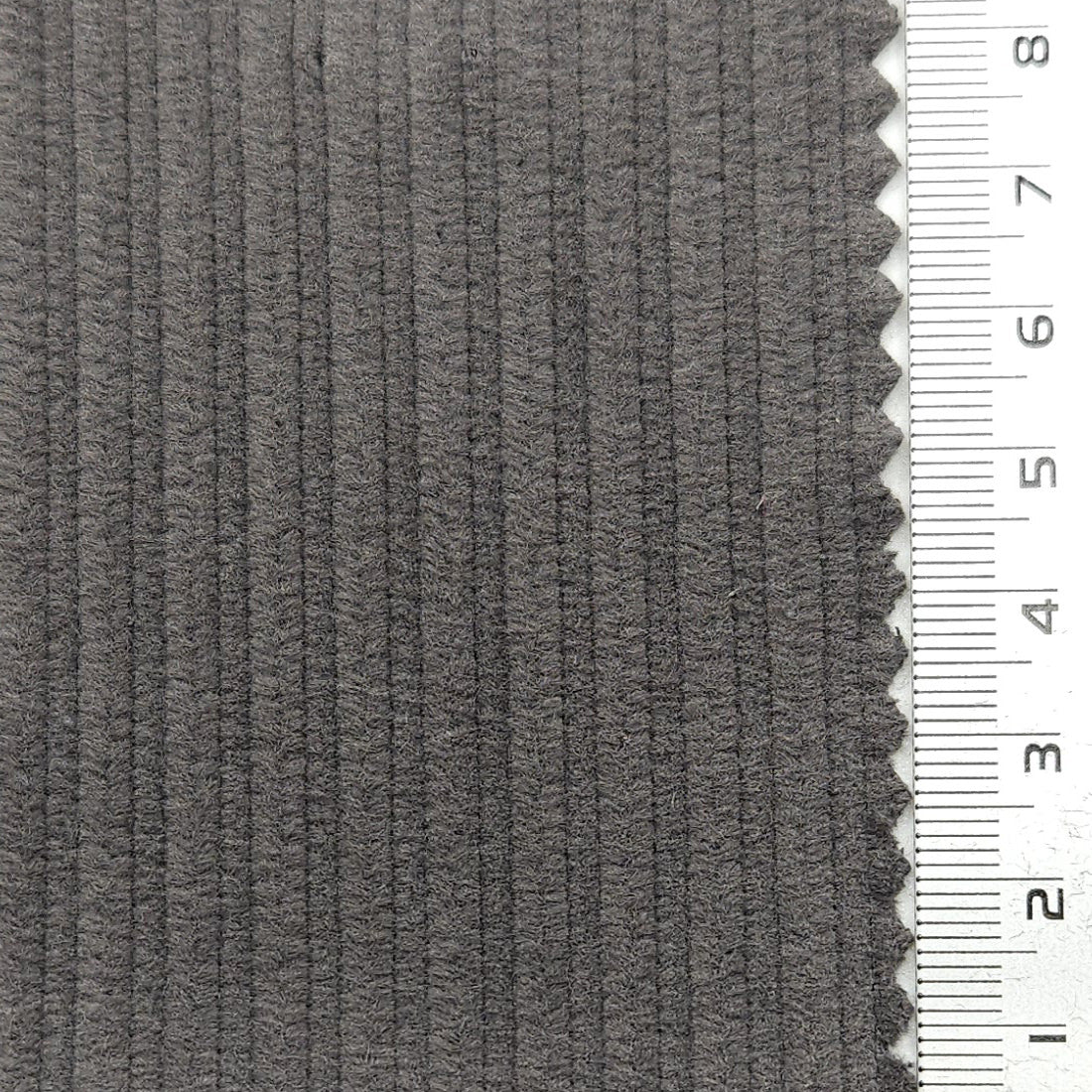 8Wale Solid Corduroy Cotton Woven Fabric - FAB 1657 - 22.Dim Gray