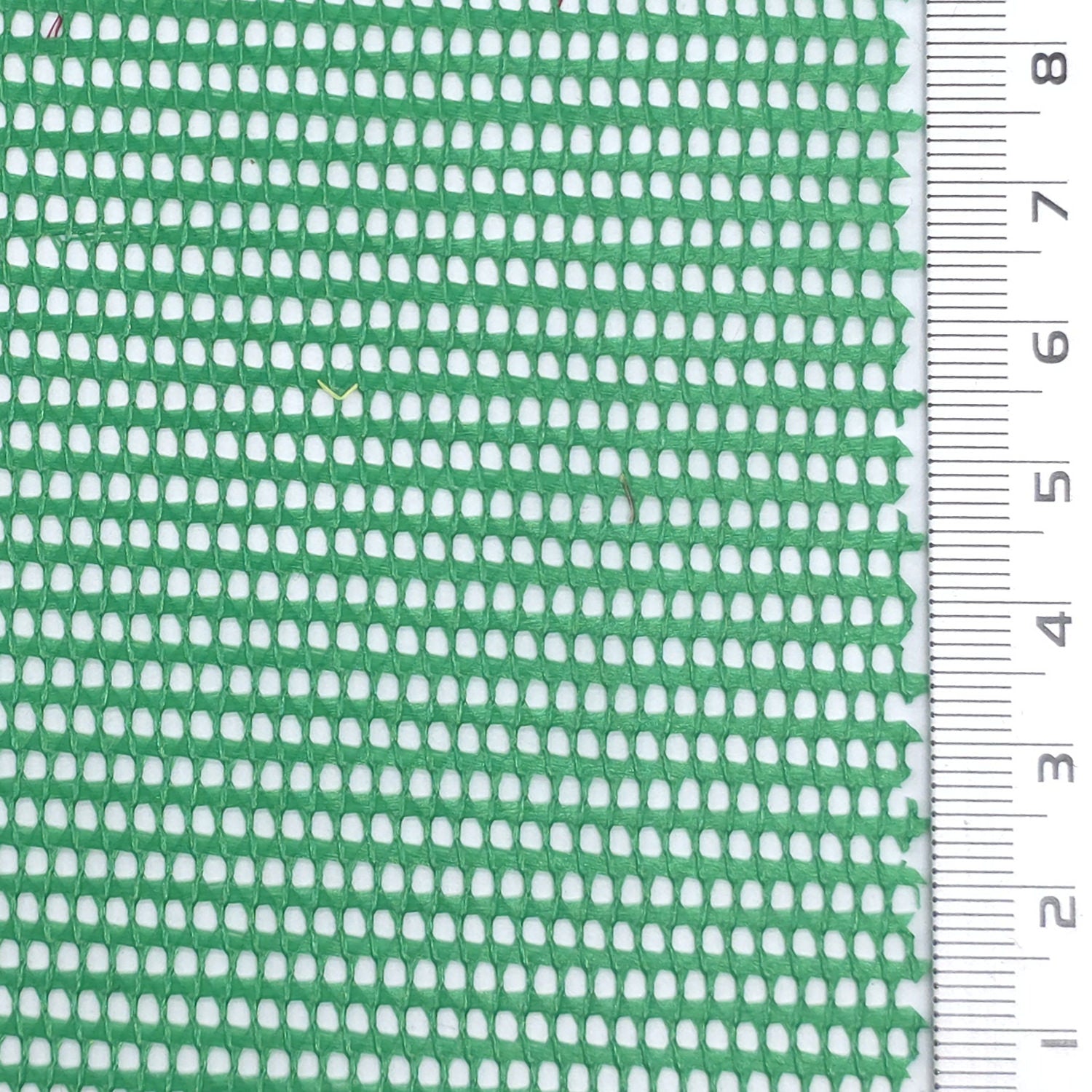Resin Finished Rigid Nylon Mesh Knit Fabric - FAB1943 - Emerald Green