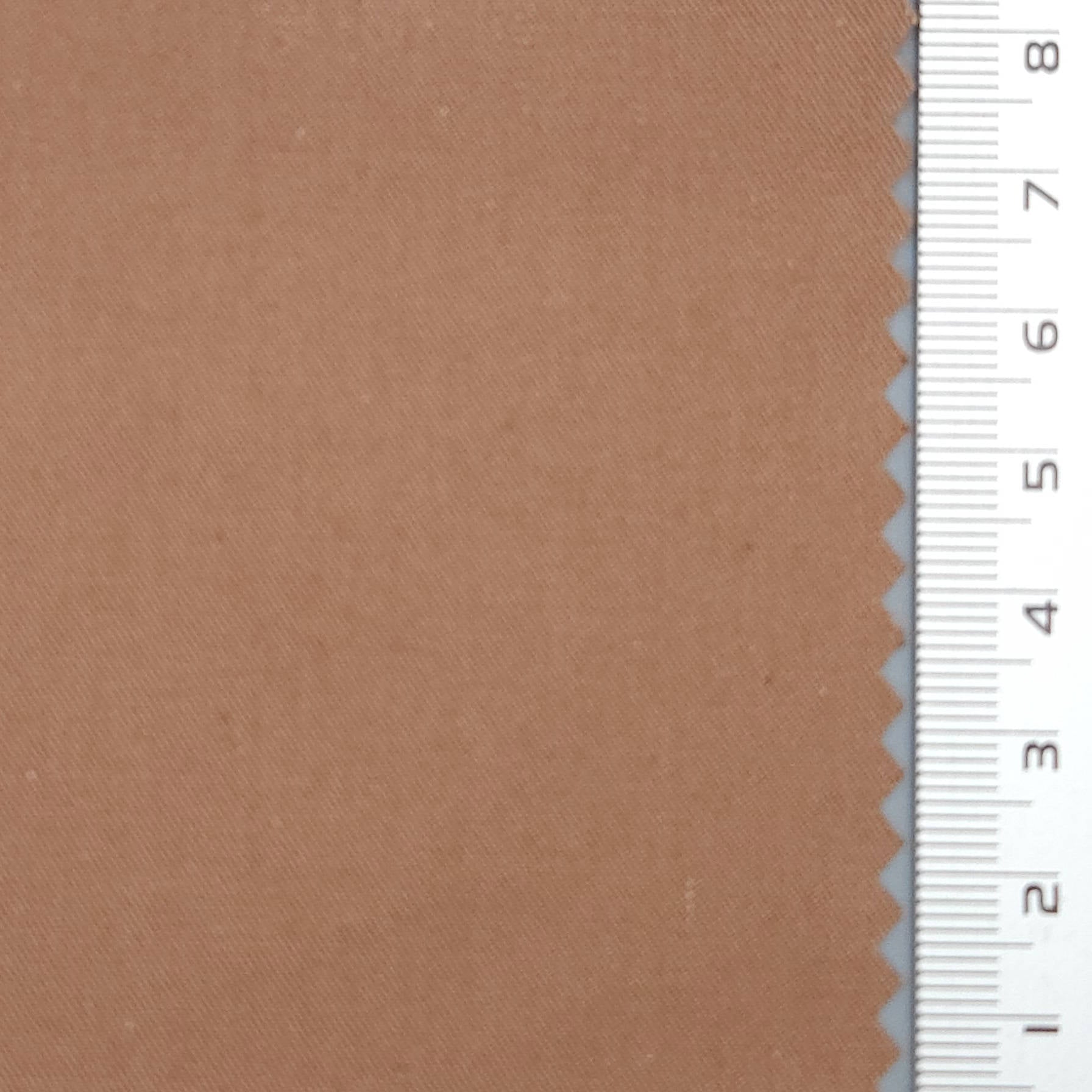 30s High Density Solid Twill Washing Cotton Woven Fabric - FAB 1672 - 23.Medium Wood