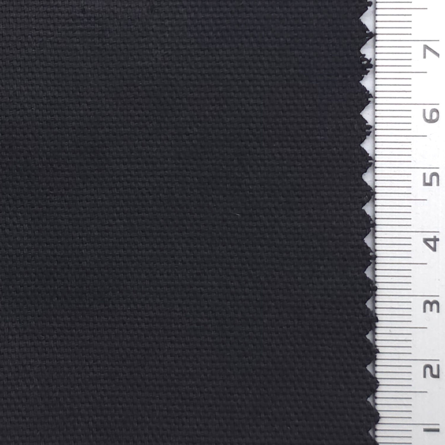 Solid 10 Count Oxford Cotton Woven Fabric - FAB1983 - Black