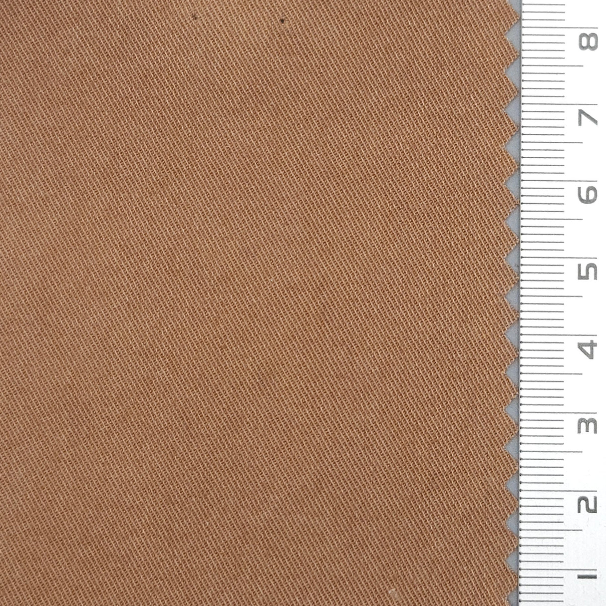 Solid Twill Enzyme Washing Cotton Tencel Woven Fabric - FAB1665 - 1.Tea-2.Pearl Bush-3.Soft Amber-4.Grain Brown-5.White-6.White-7.Narvik-8.Anzac-9.Zumthor-10.Mischka