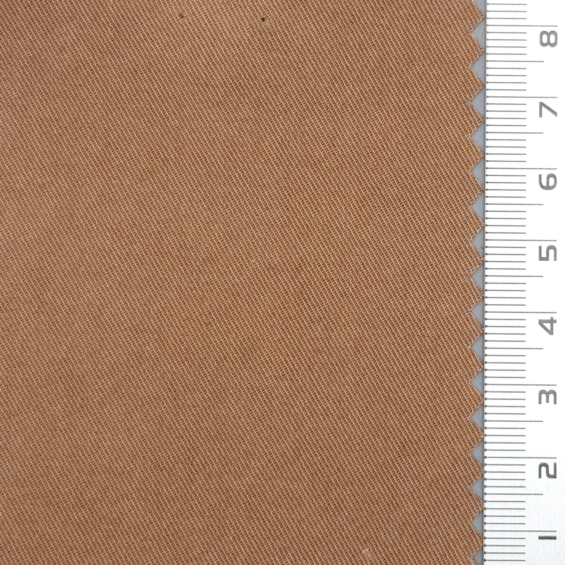 Solid Twill Enzyme Washing Cotton Tencel Woven Fabric - FAB 1665 - 23.Rodeo Dust