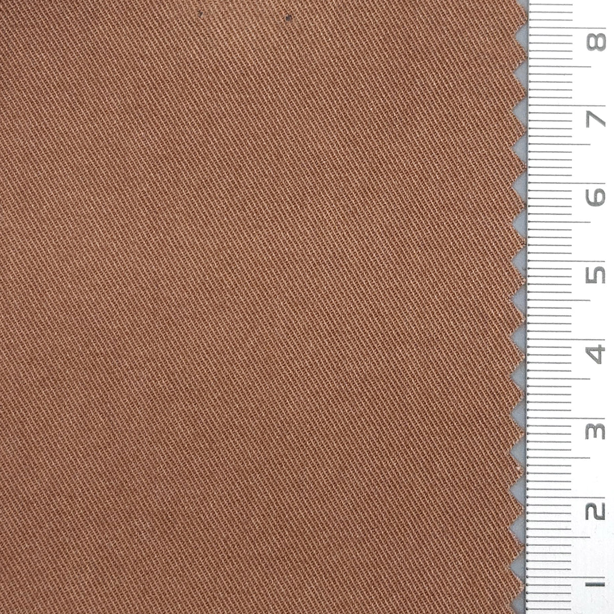 Solid Twill Enzyme Washing Cotton Tencel Woven Fabric - FAB1665 - 1.Tea-2.Pearl Bush-3.Soft Amber-4.Grain Brown-5.White-6.White-7.Narvik-8.Anzac-9.Zumthor-10.Mischka
