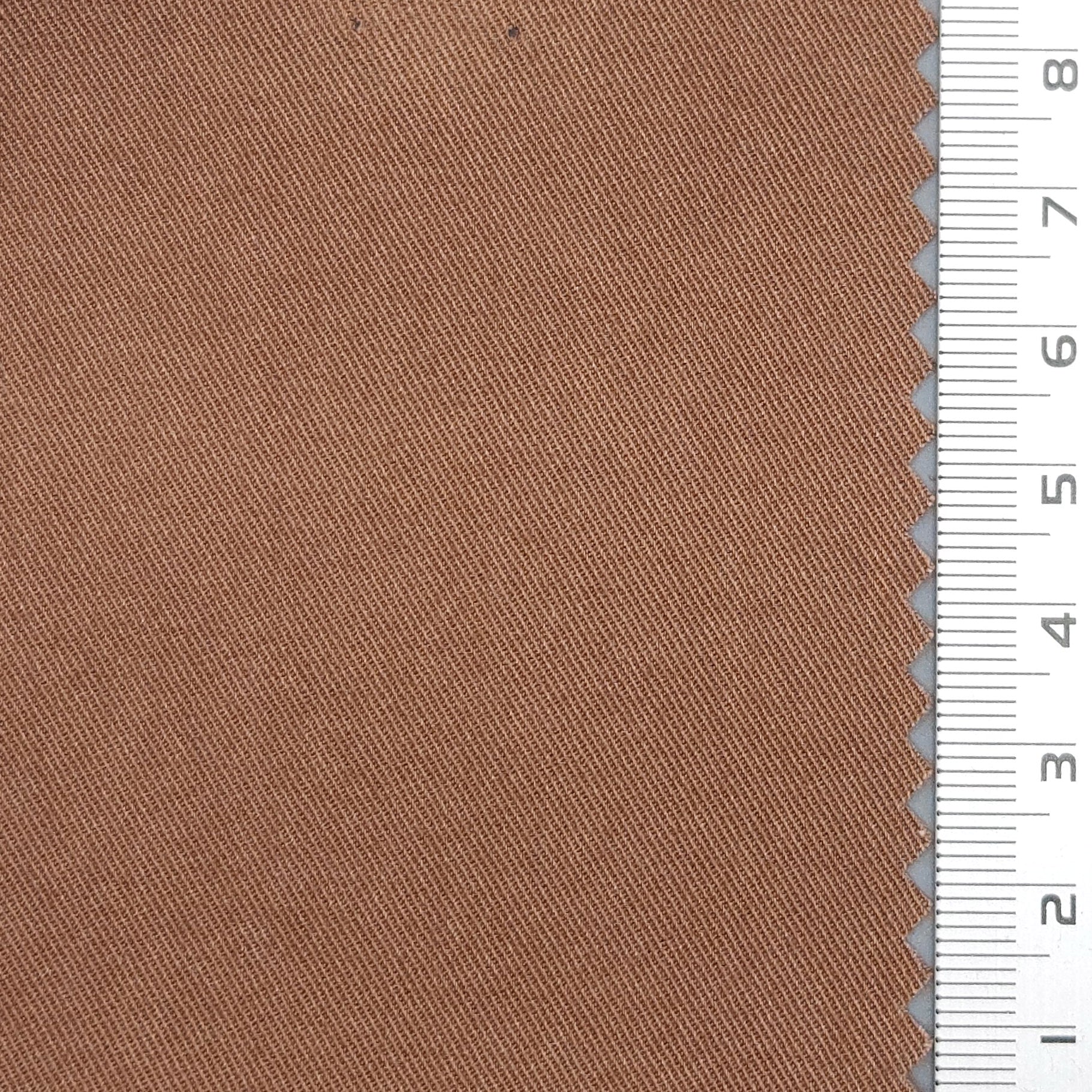 Solid Twill Enzyme Washing Cotton Tencel Woven Fabric - FAB 1665 - 24.Leather