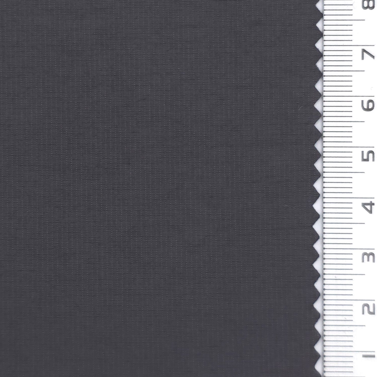 Charcoal Gray - Lightweight Waterproof Ripstop Nylon Technical Woven Fabric - FAB 1941