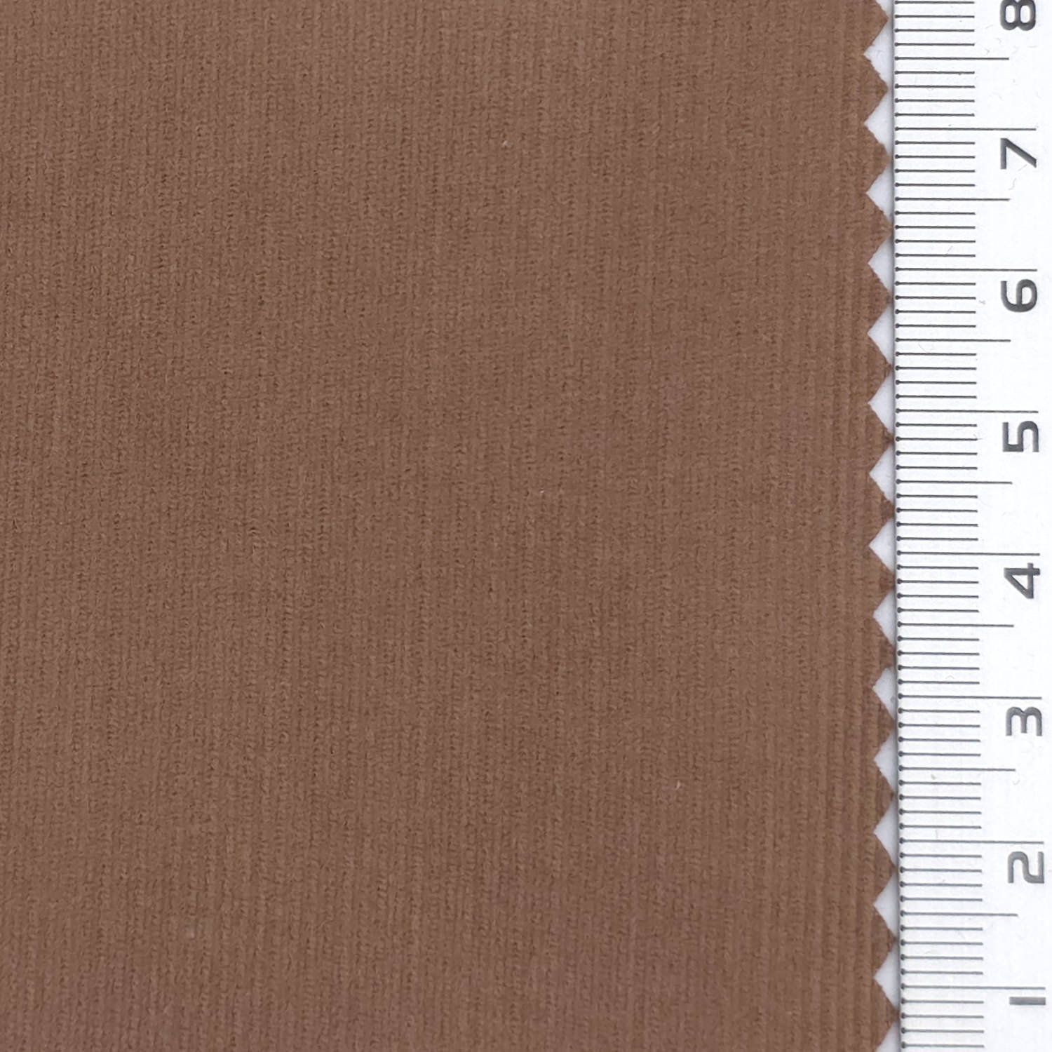 21 Wale Solid Corduroy Cotton Woven Fabric - FAB 1747 - V2-24: Sienna