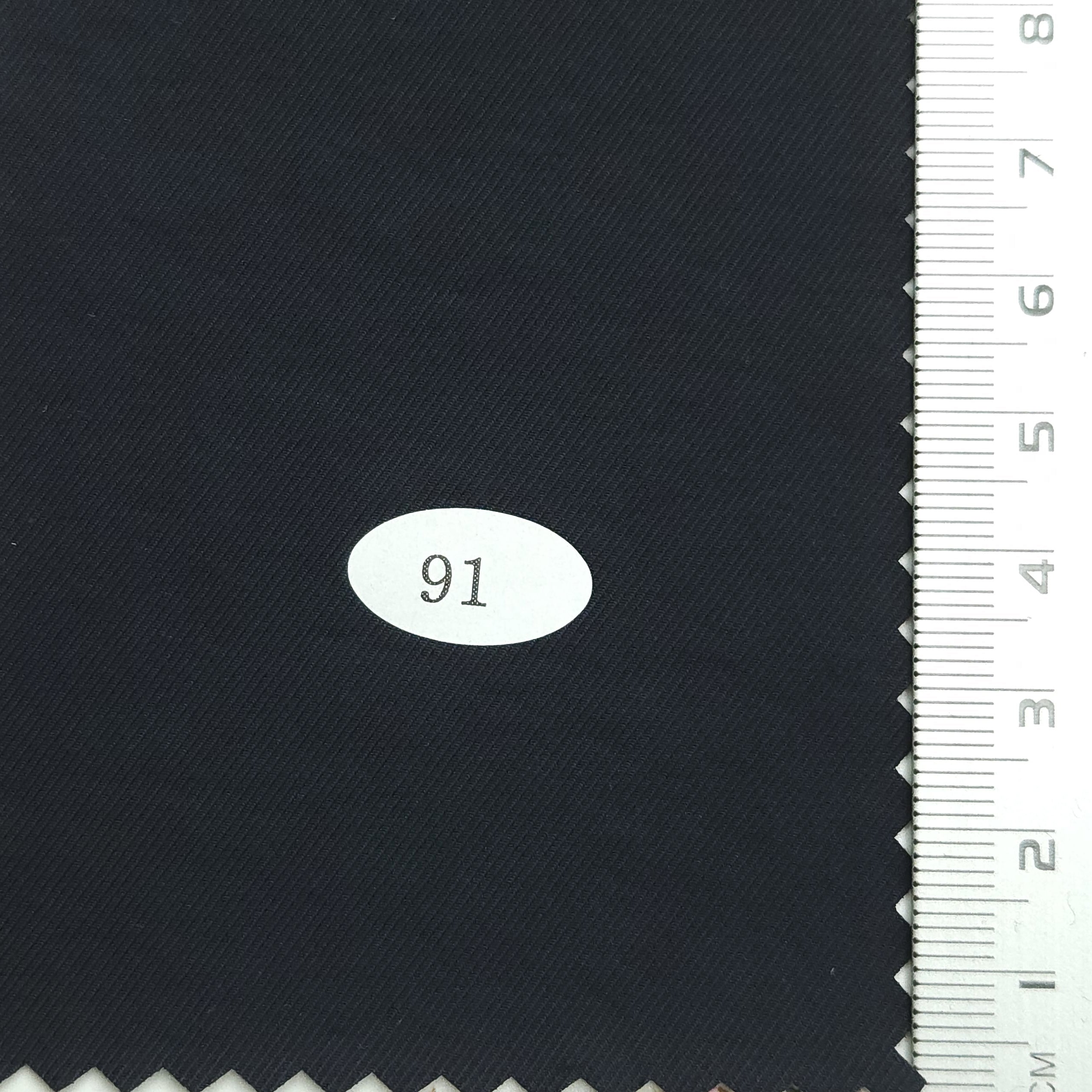 Nylon Cotton Twill Woven Fabric - FAB 1155 - 24.Dark Navy (91)