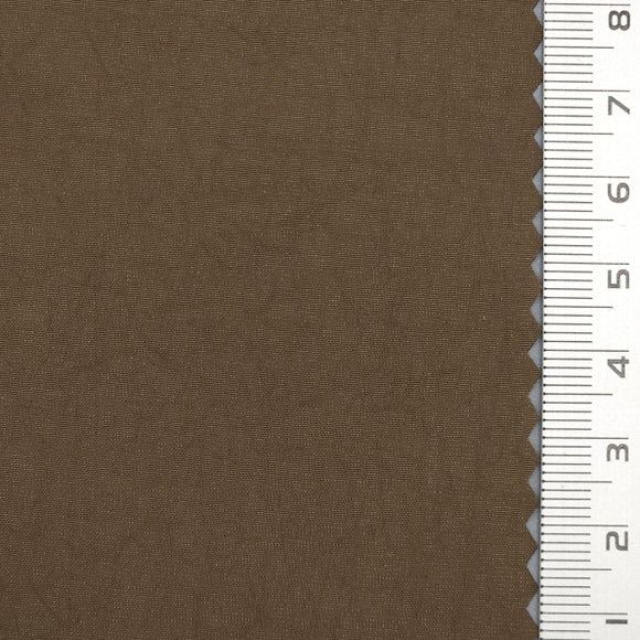 Solid Plain Taffeta Nylon Woven Fabric - FAB 1728 - 24.Dark Brown