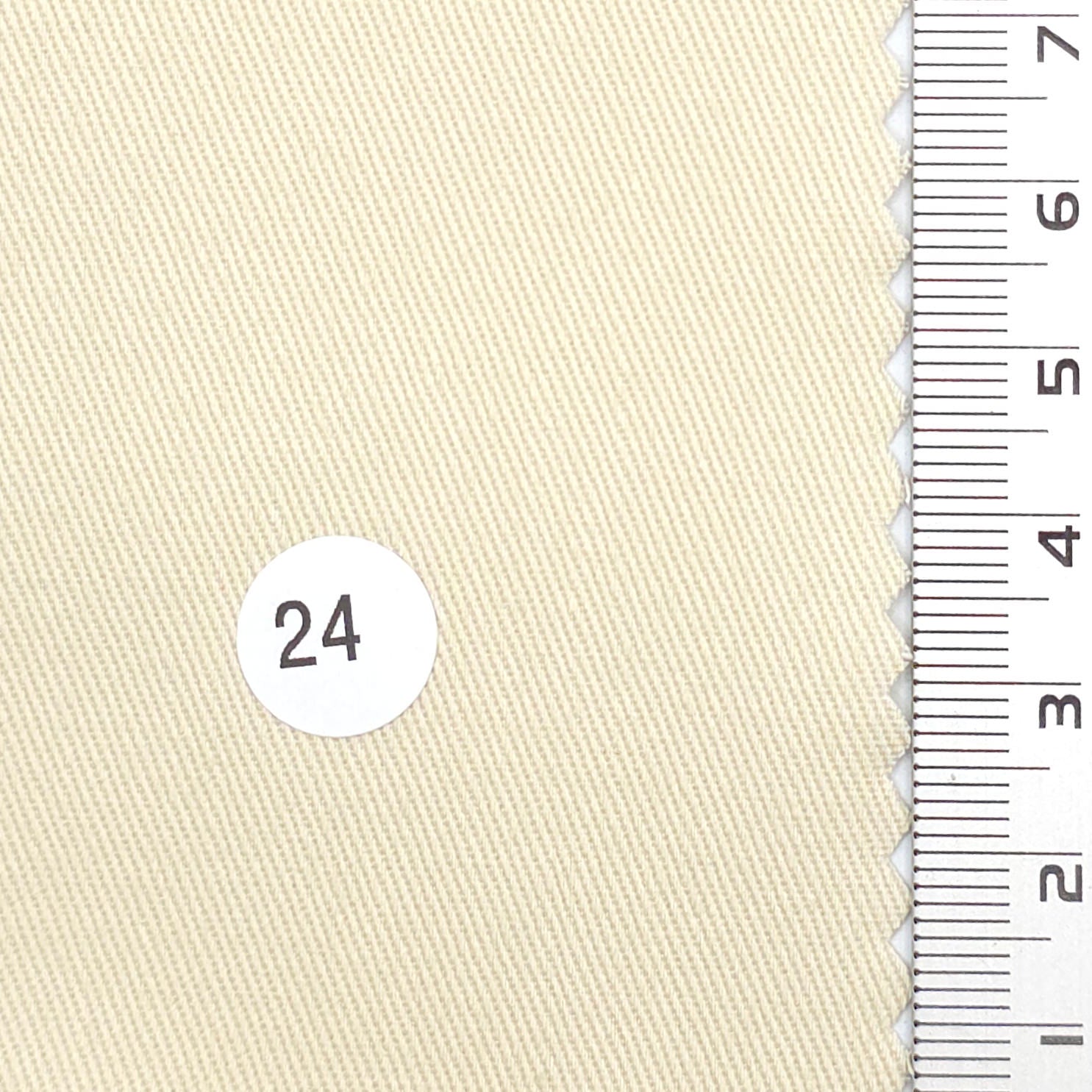1.Cream-2.White-3.Ivory-4.Pink-5.Mint - 16 Count Solid Twill Cotton Woven Fabric - FAB 1817