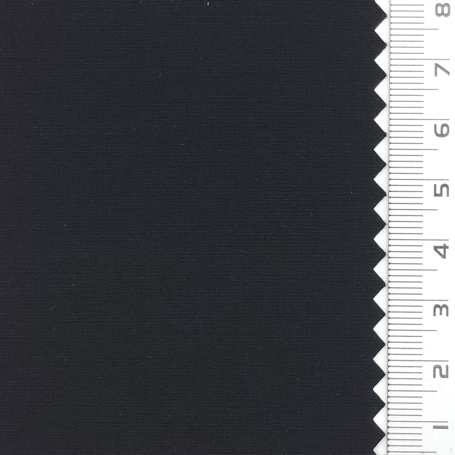 60's High Density Solid Washing Cotton Polyester Woven Fabric - FAB 1658 - 24.Black