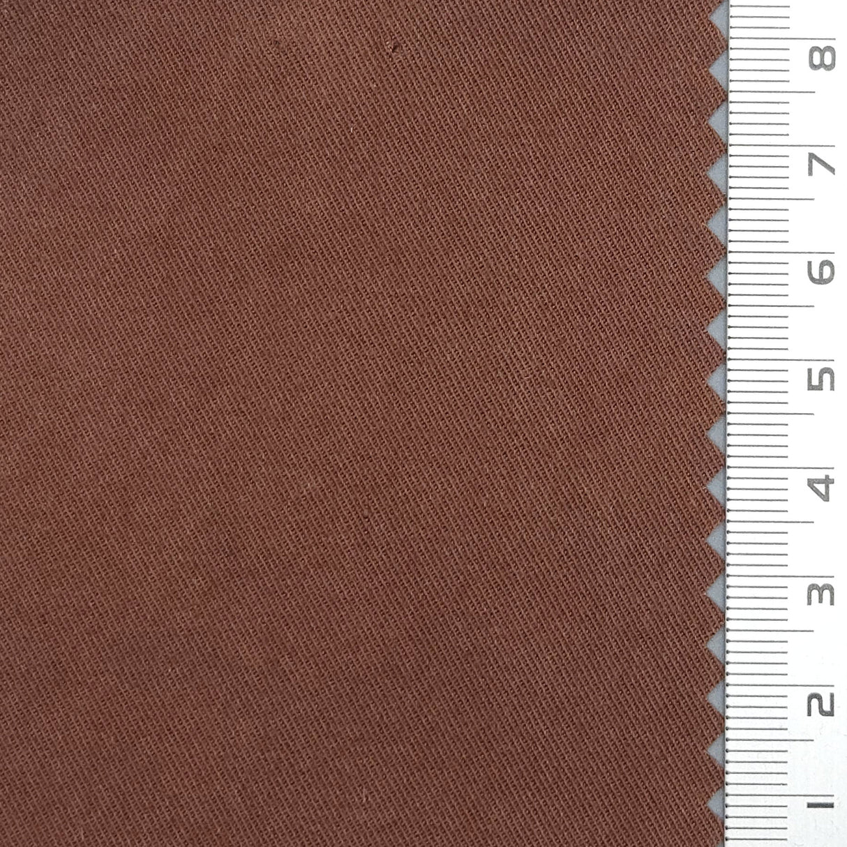 Solid Twill Enzyme Washing Cotton Tencel Woven Fabric - FAB1665 - 1.Tea-2.Pearl Bush-3.Soft Amber-4.Grain Brown-5.White-6.White-7.Narvik-8.Anzac-9.Zumthor-10.Mischka